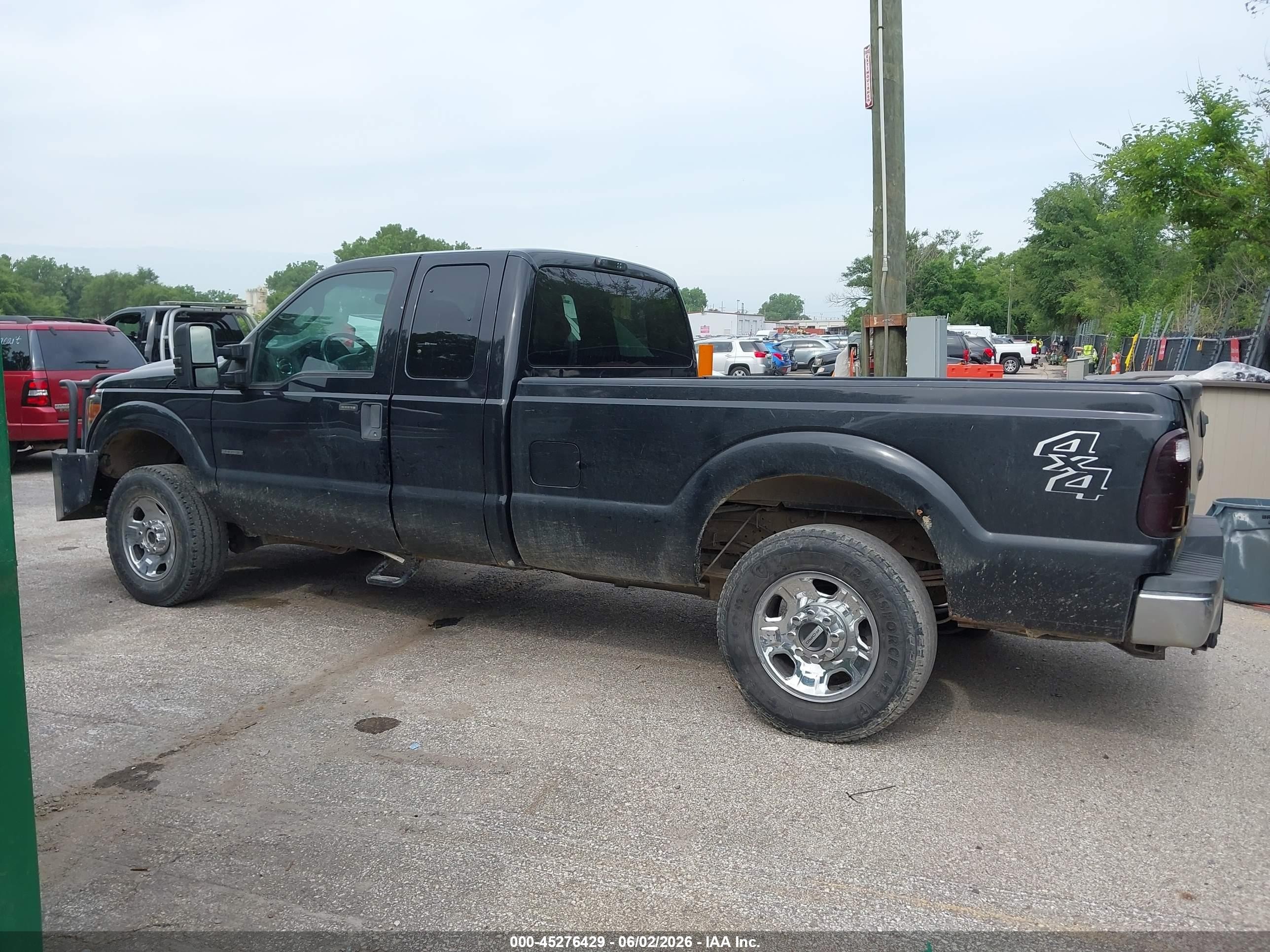 2012 Ford F-250 Xlt Black vin: 1FT7X2BT0CEB15993