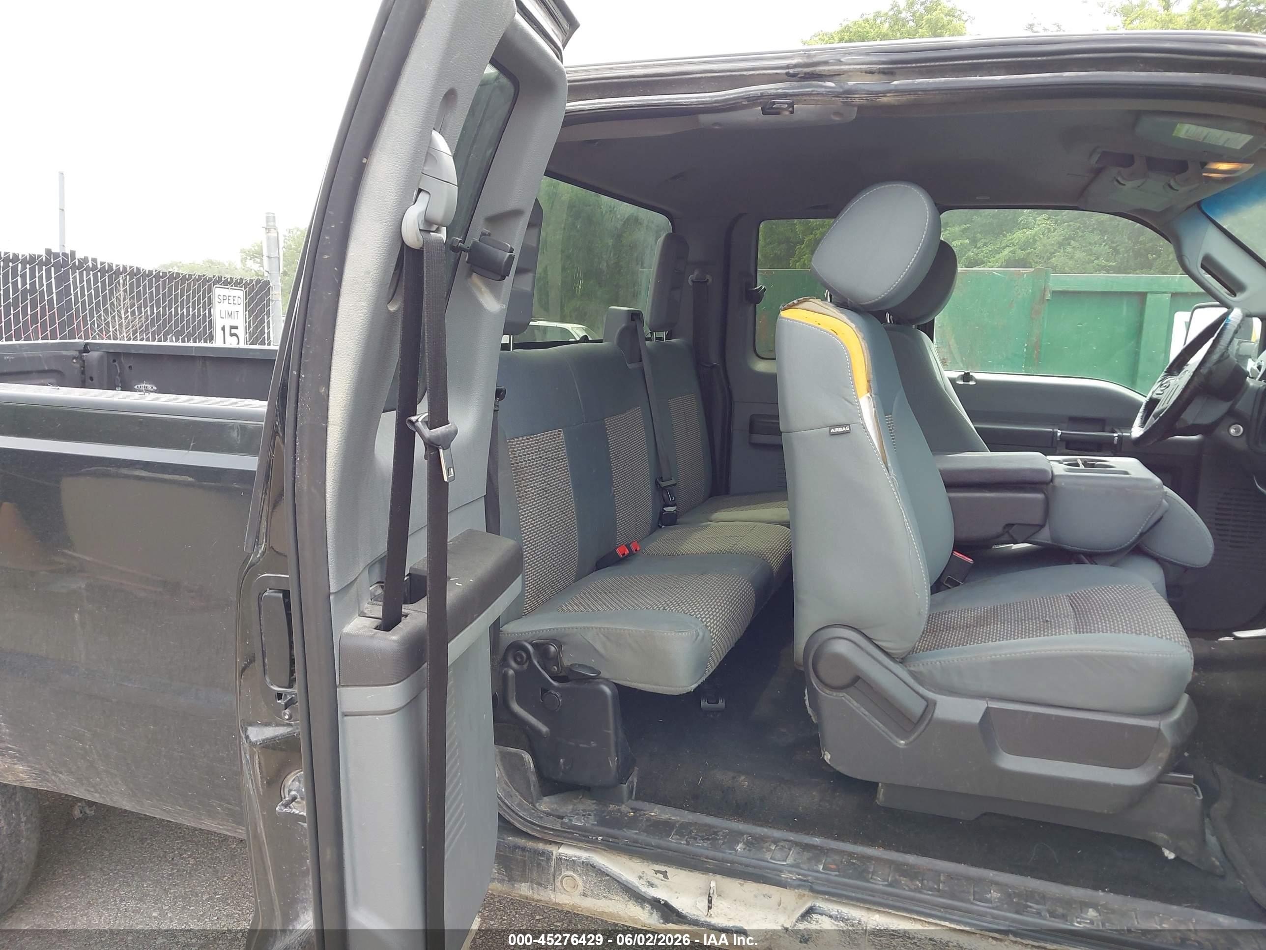 2012 Ford F-250 Xlt Black vin: 1FT7X2BT0CEB15993