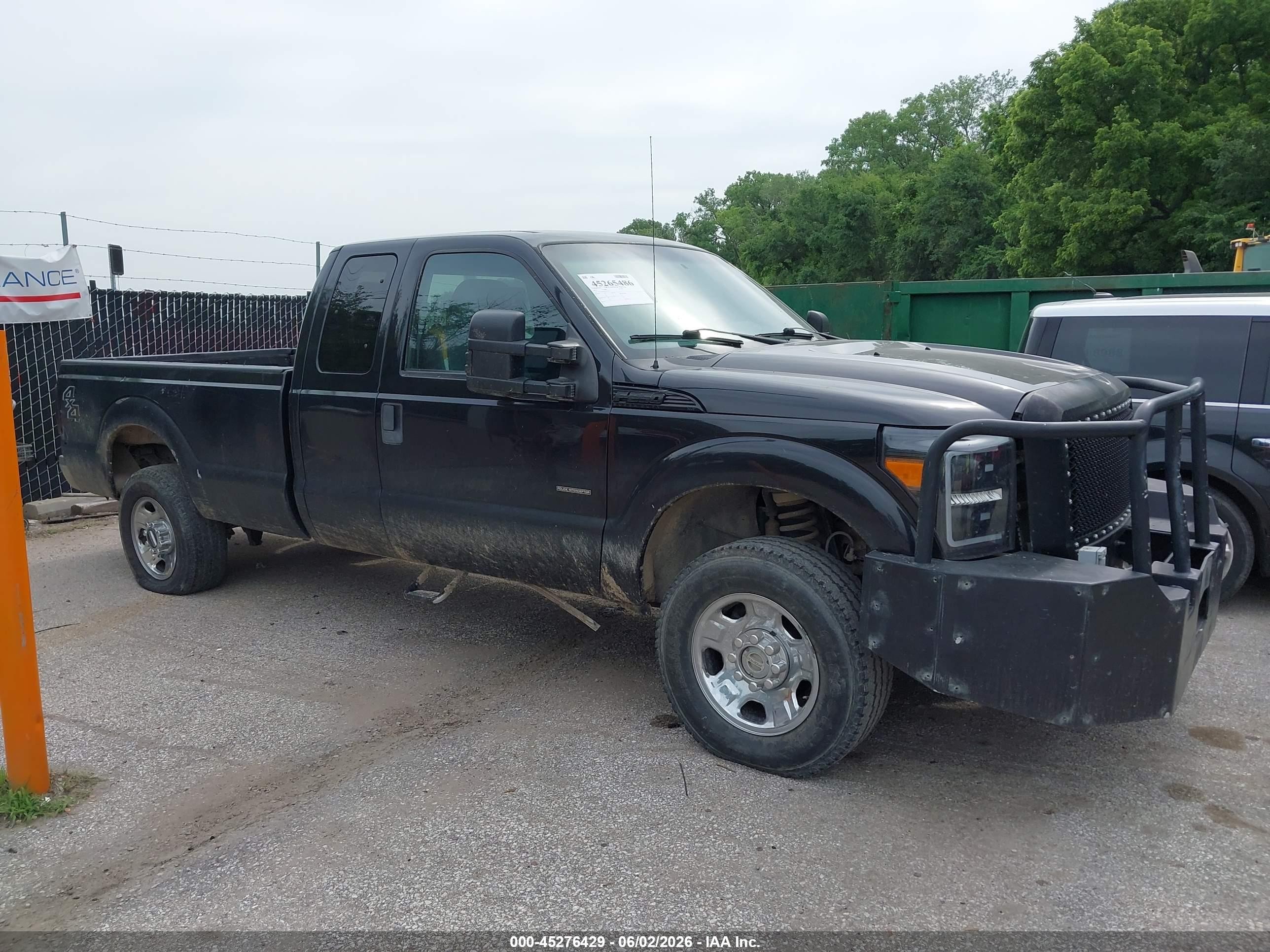 2012 Ford F-250 Xlt Black vin: 1FT7X2BT0CEB15993