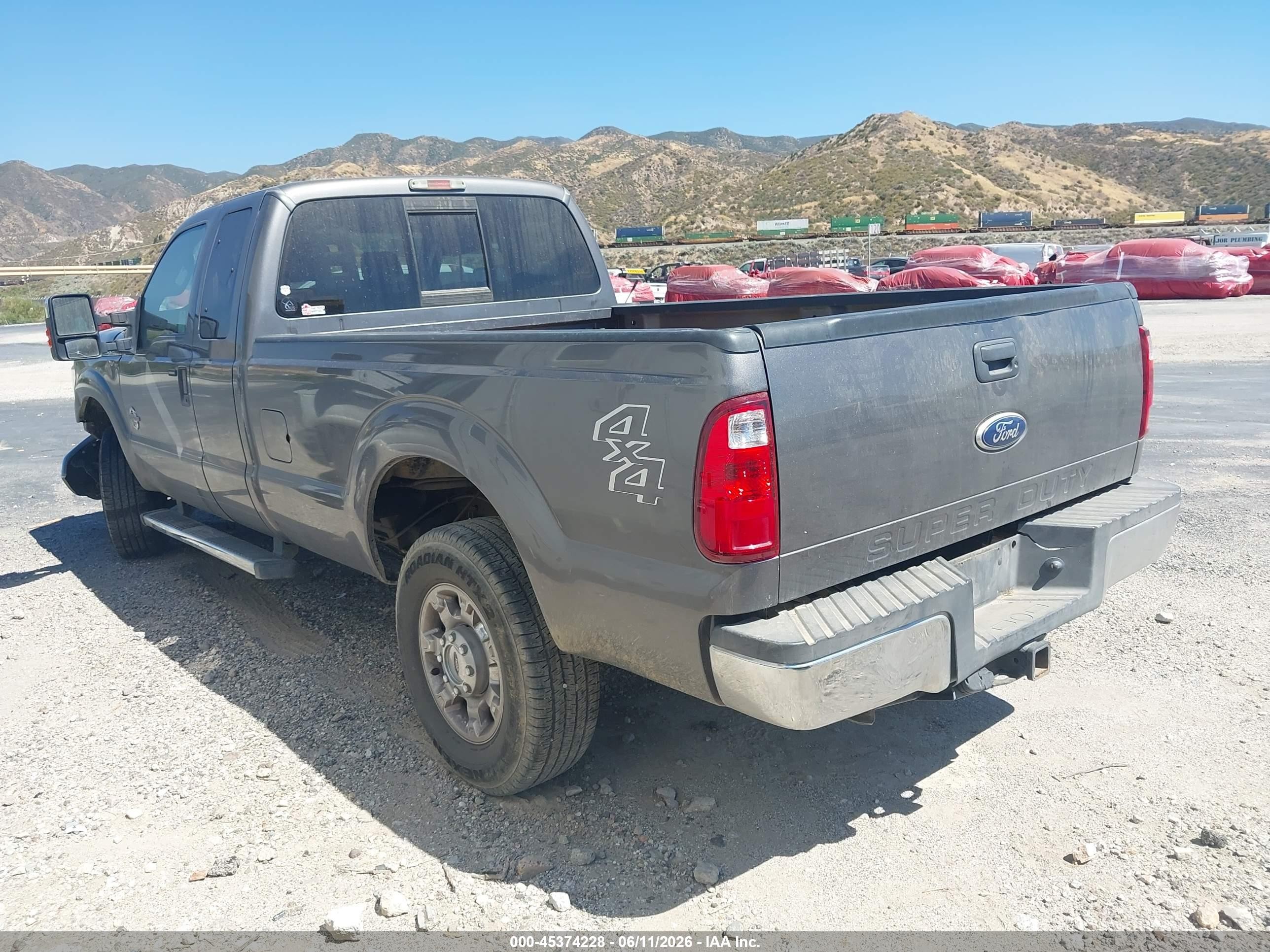 2012 Ford Super Duty F-250 Srw Xlt Серый vin: 1FT7X2BT0CEB50274