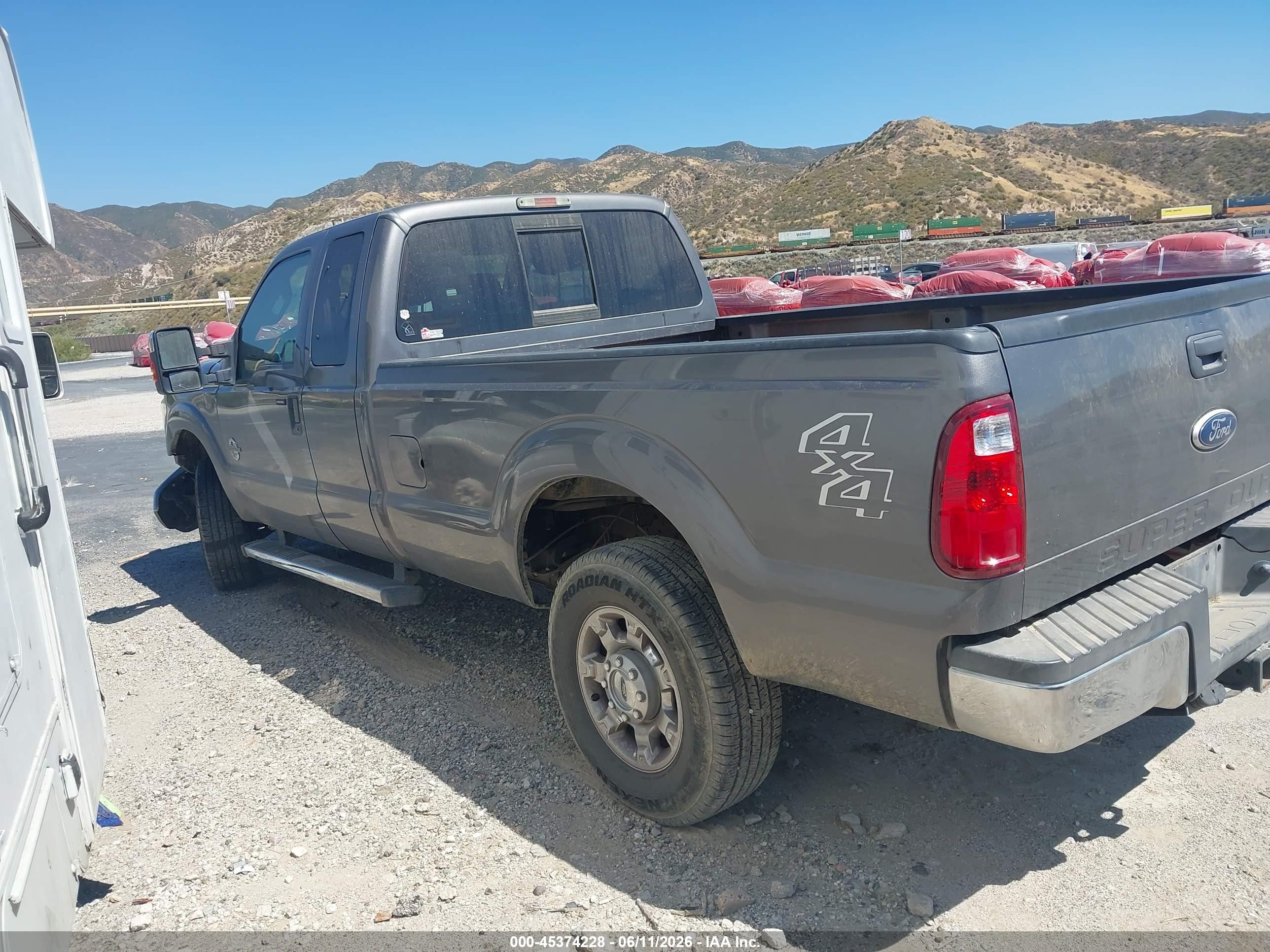 2012 Ford Super Duty F-250 Srw Xlt Серый vin: 1FT7X2BT0CEB50274