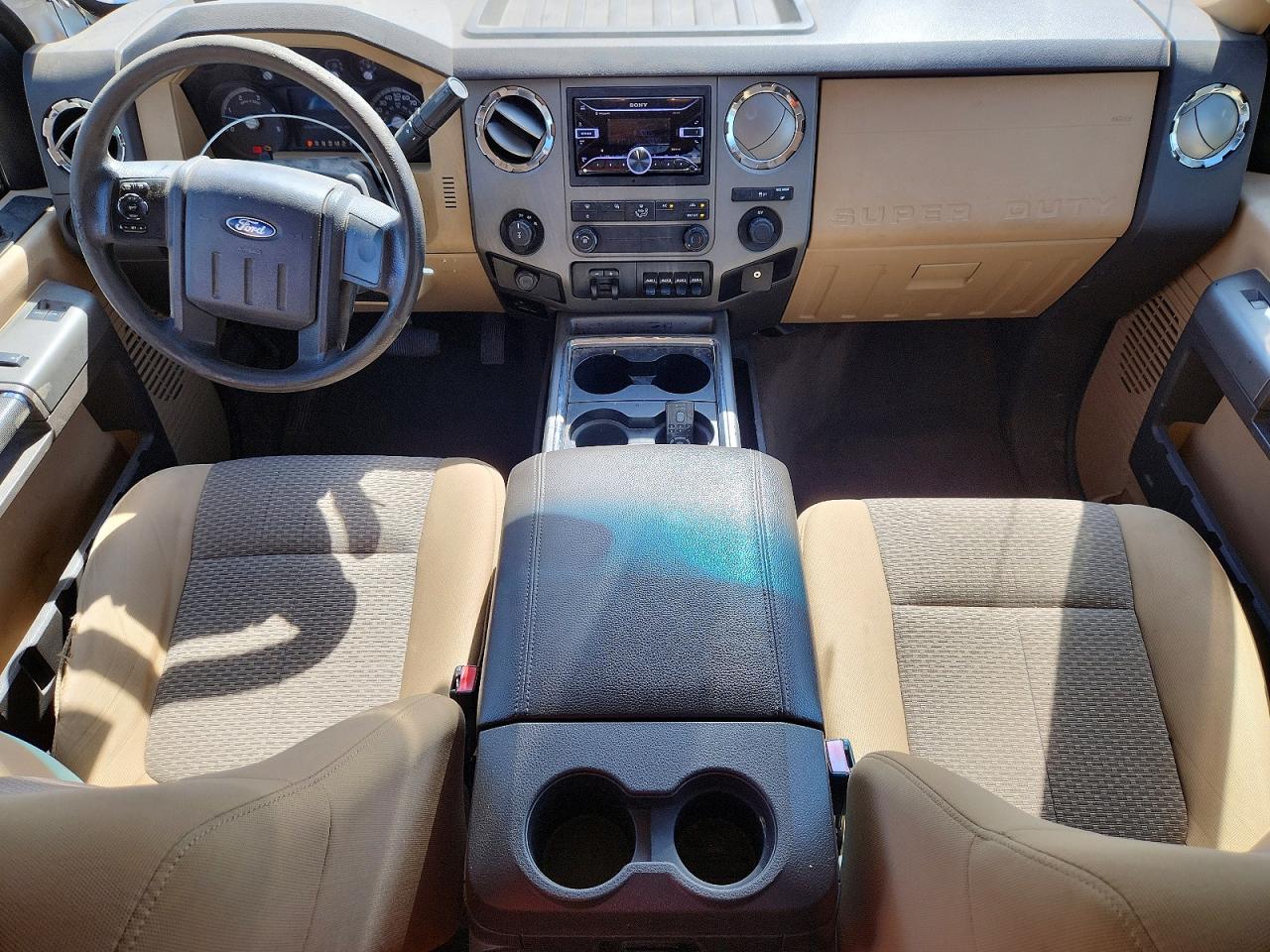 2012 Ford F250 Super Duty White vin: 1FT7X2BT0CEC55834