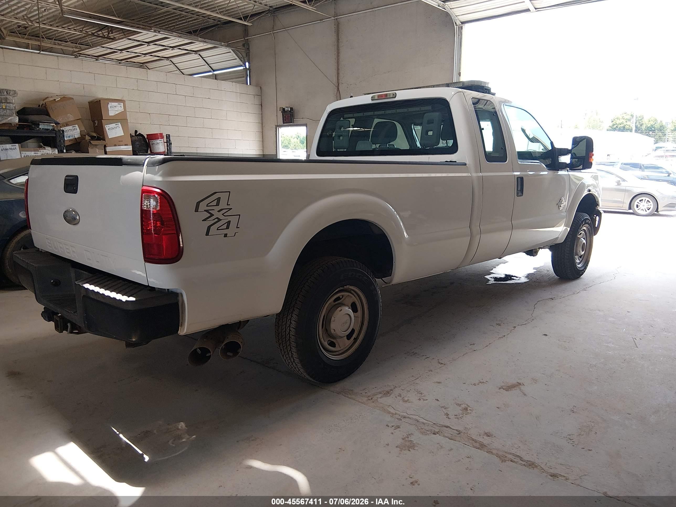 2012 Ford Super Duty F-250 Srw Lariat/xl/xlt White vin: 1FT7X2BT0CEC58166