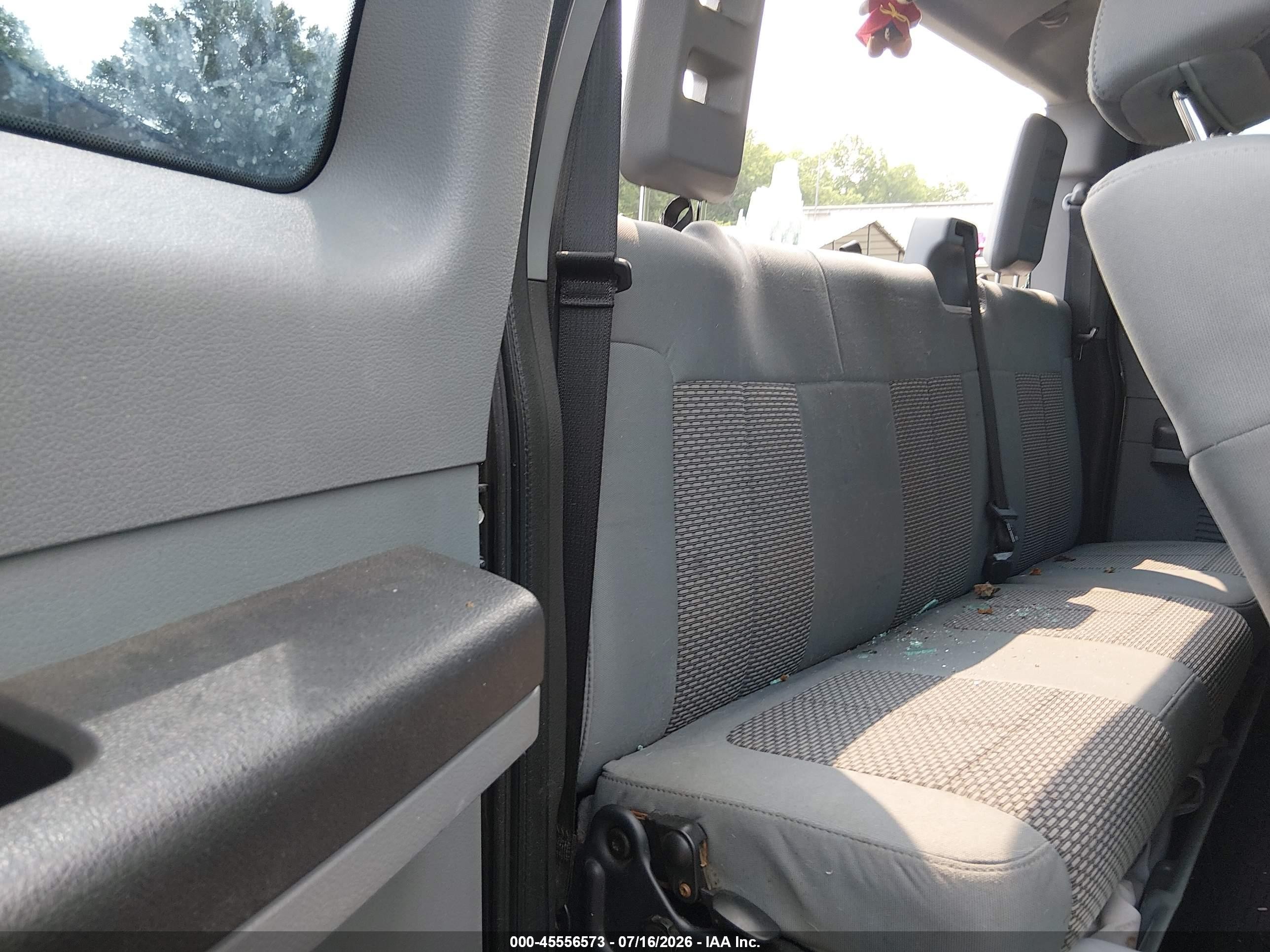 2012 Ford Super Duty F-250 Srw Lariat/xl/xlt Gray vin: 1FT7X2BT0CED00769