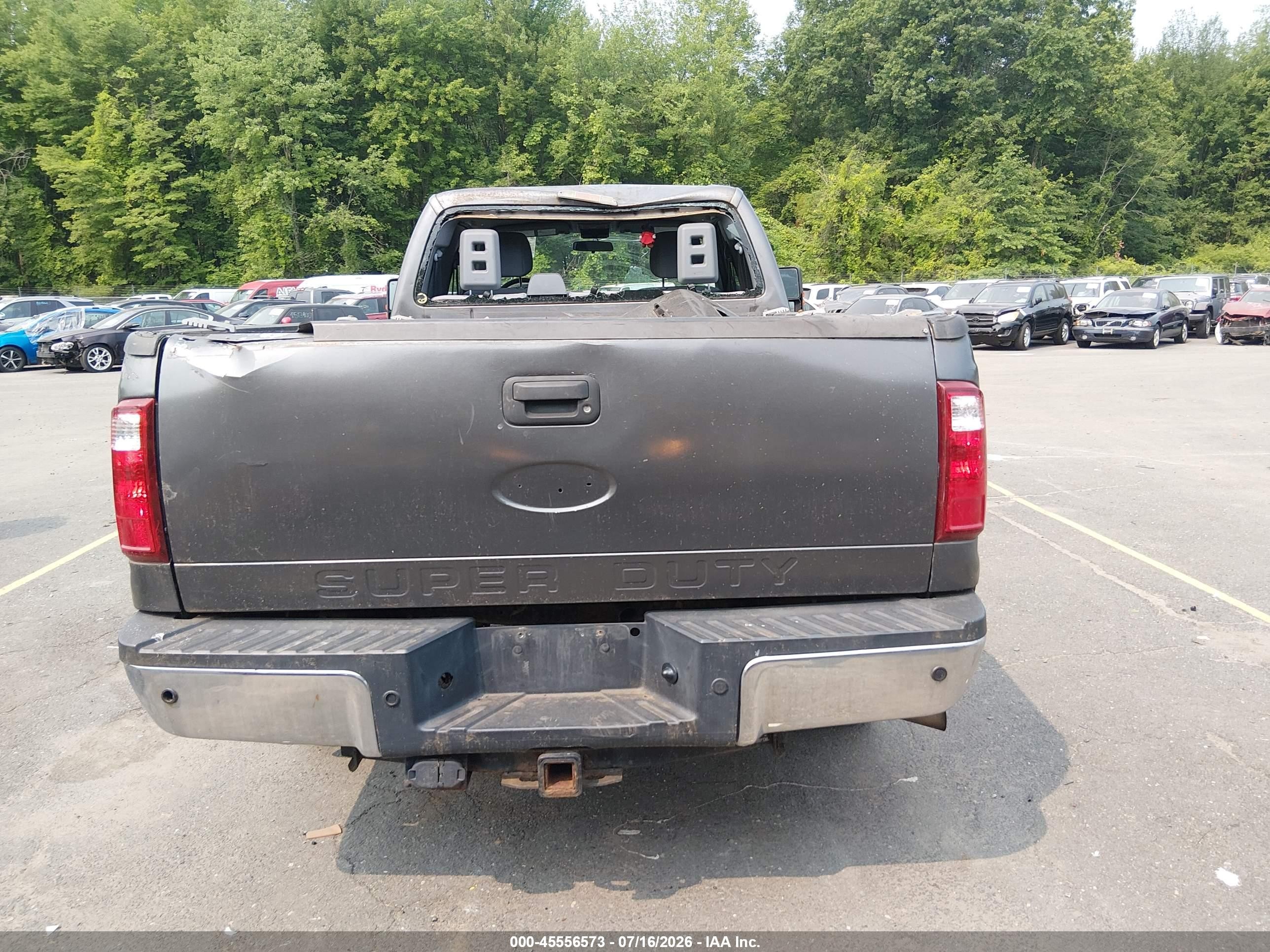 2012 Ford Super Duty F-250 Srw Lariat/xl/xlt Gray vin: 1FT7X2BT0CED00769