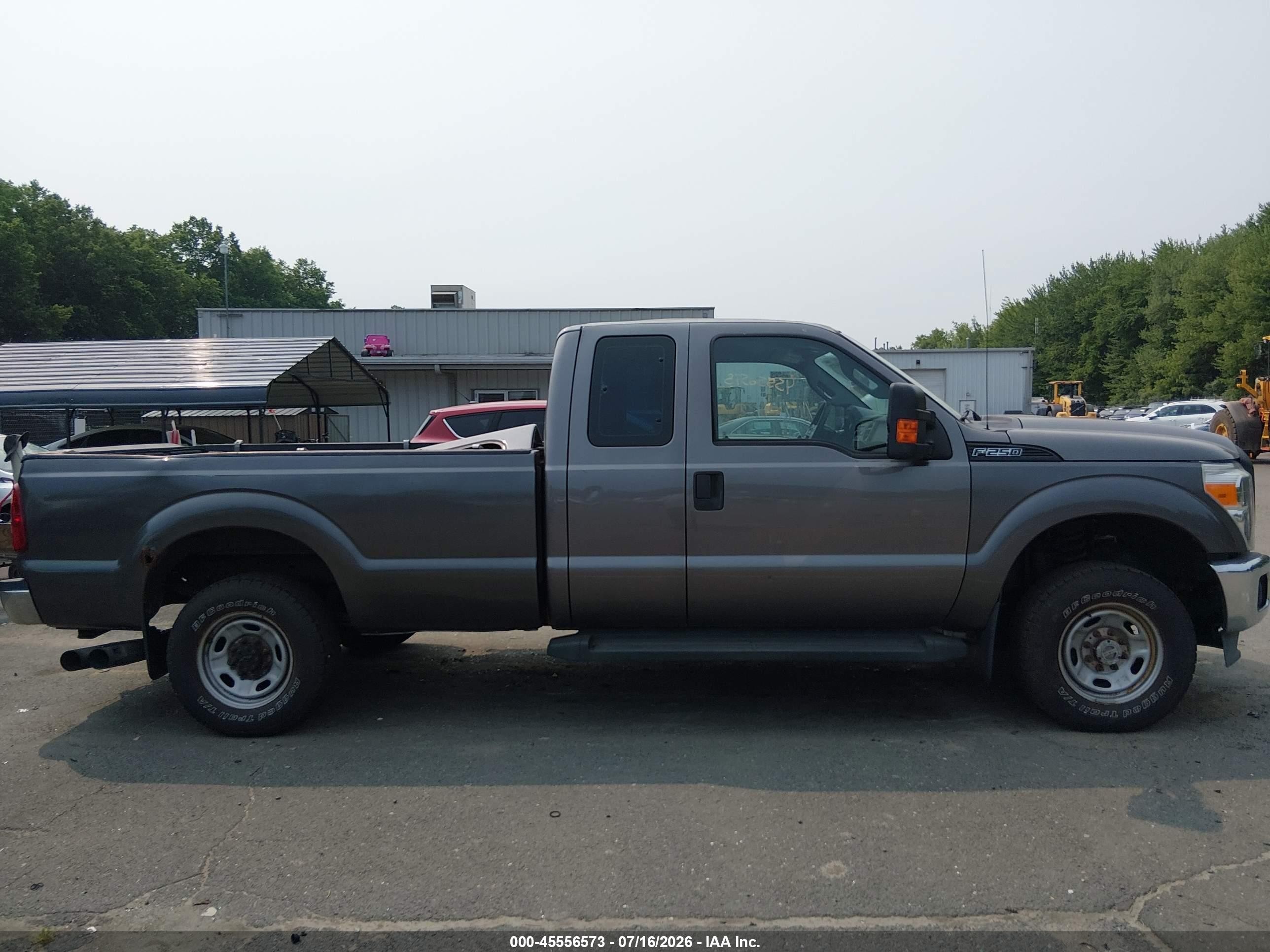 2012 Ford Super Duty F-250 Srw Lariat/xl/xlt Gray vin: 1FT7X2BT0CED00769
