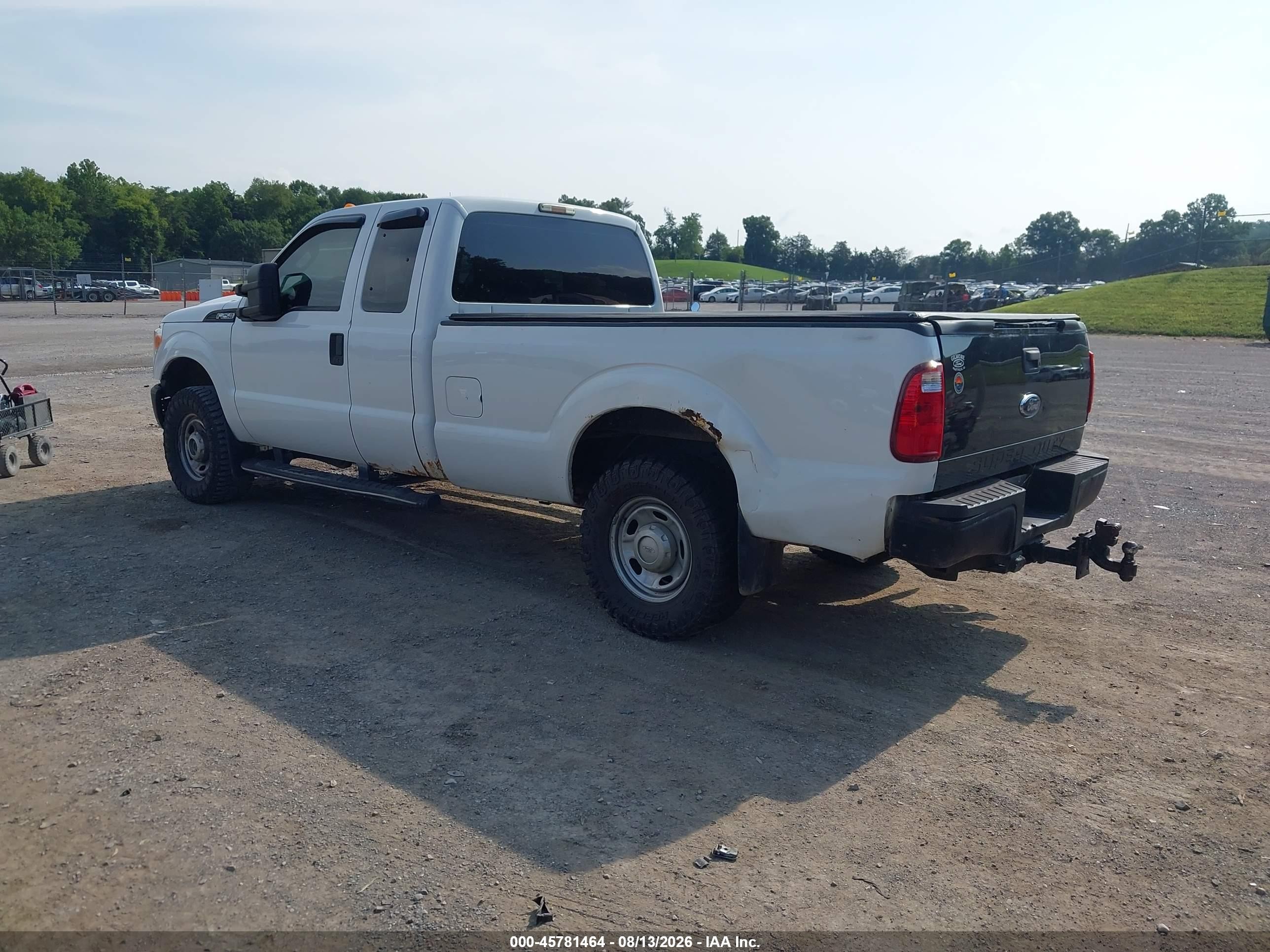 2014 Ford F-250 Xl White vin: 1FT7X2BT0EEB74710