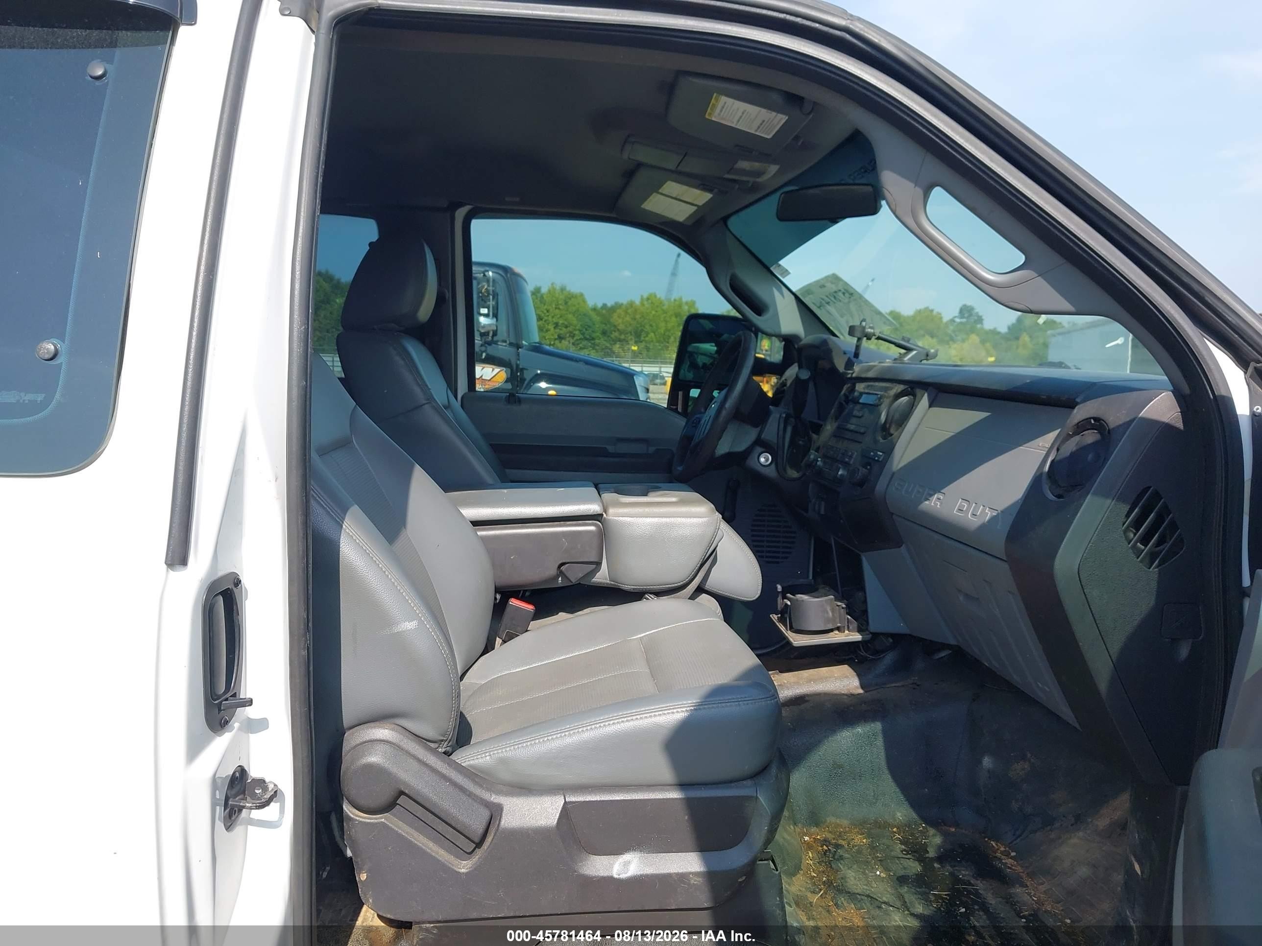 2014 Ford F-250 Xl White vin: 1FT7X2BT0EEB74710