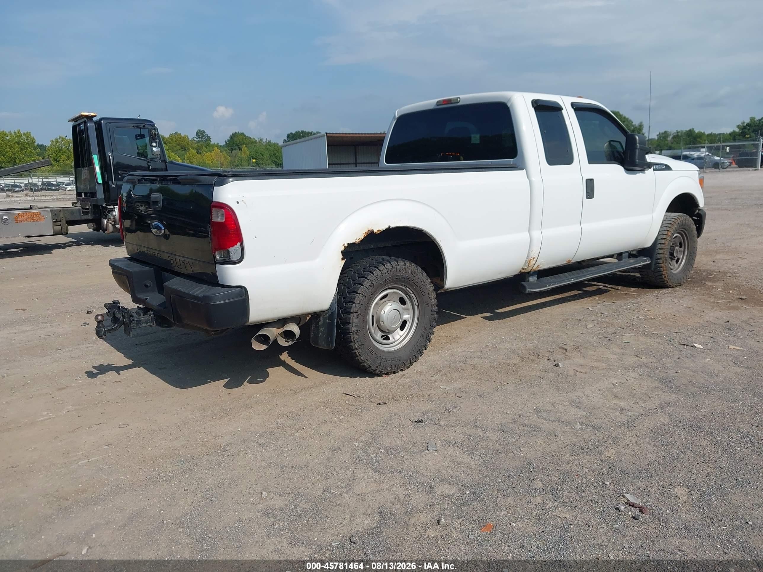 2014 Ford F-250 Xl White vin: 1FT7X2BT0EEB74710