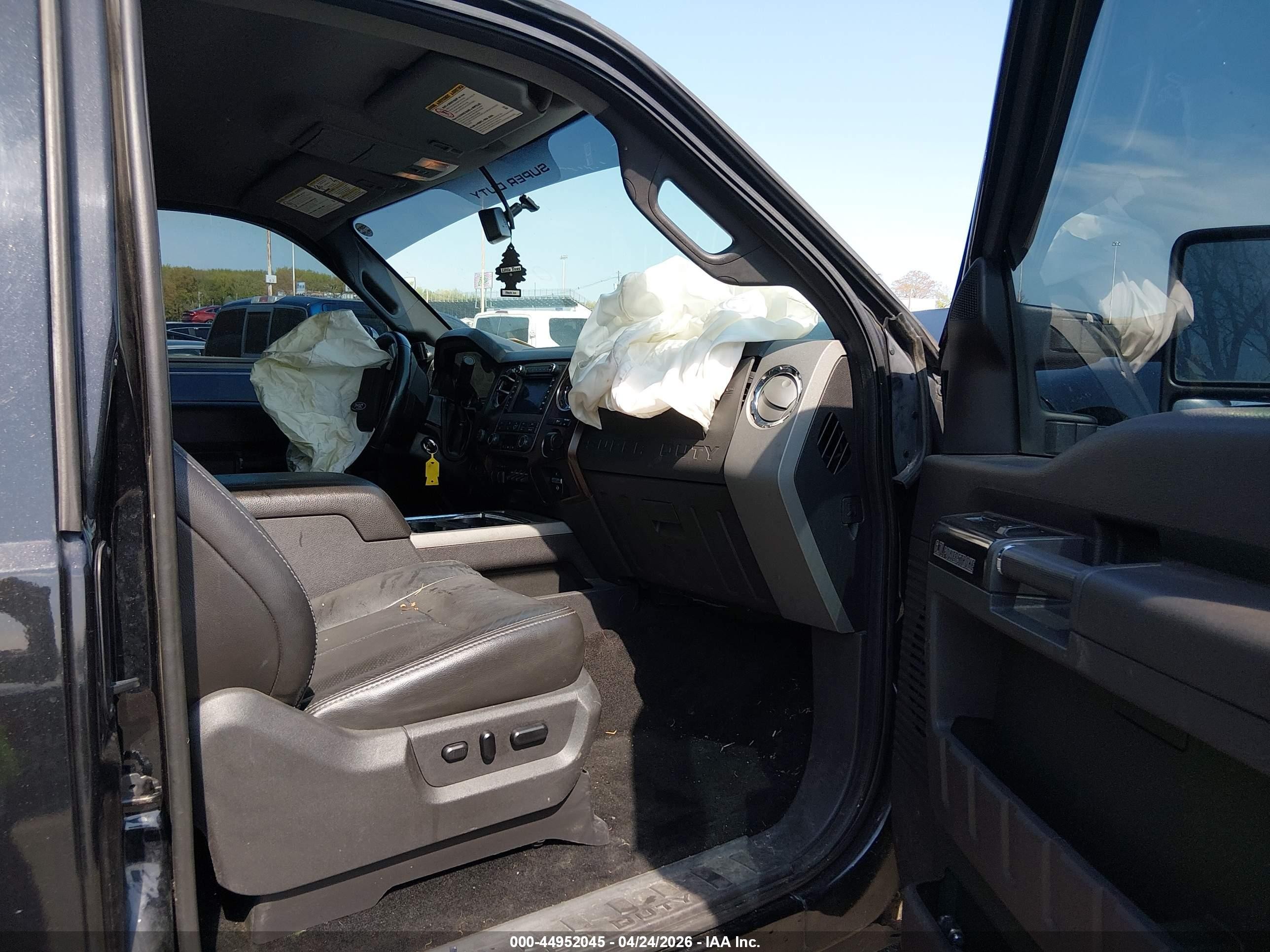 2012 Ford F-250 Lariat Black vin: 1FT7X2BT1CEB36254