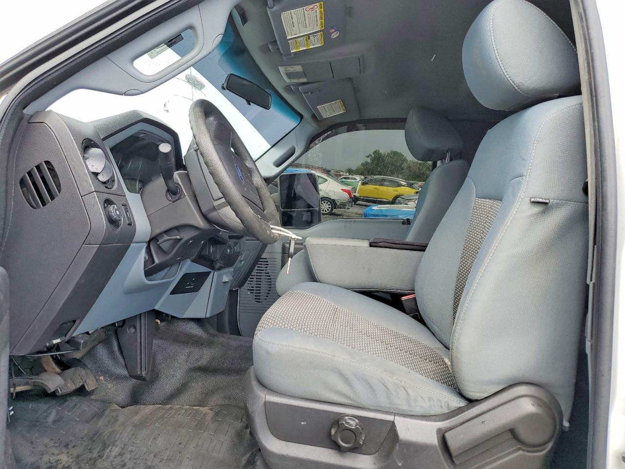 2013 Ford F250 Super Duty White vin: 1FT7X2BT1DEA12244