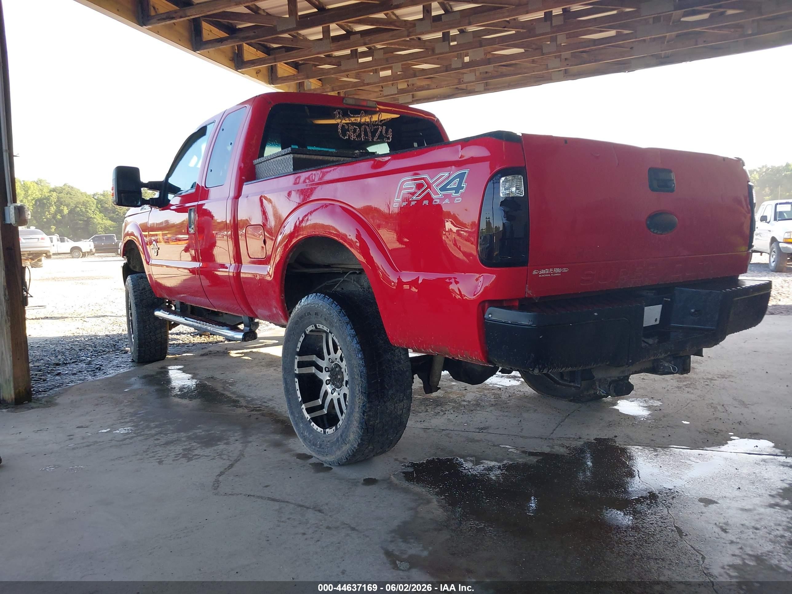 2012 Ford F-250 Xlt Red vin: 1FT7X2BT2CEA37281