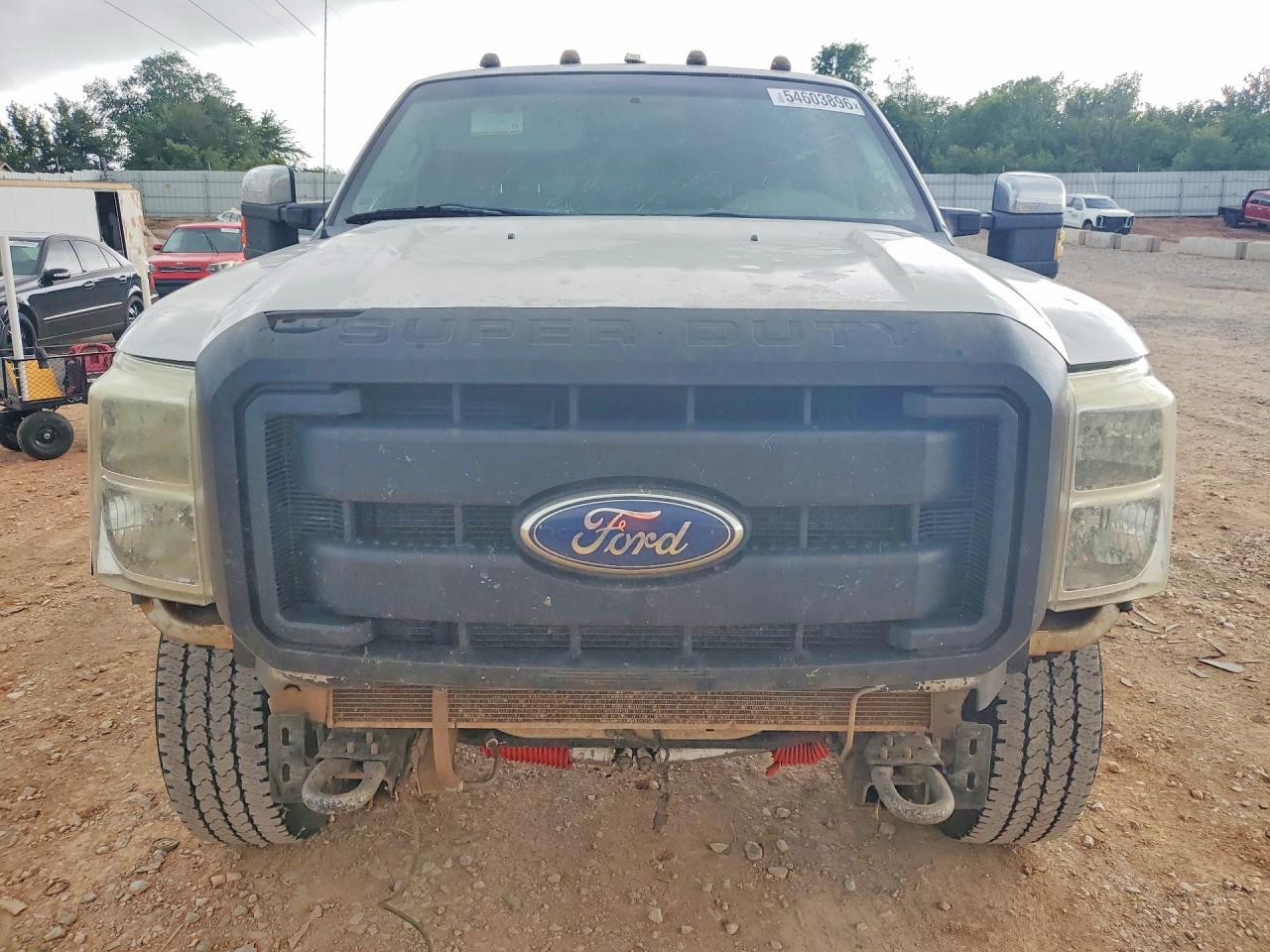 2012 Ford F250 Silver vin: 1FT7X2BT3CEA15208