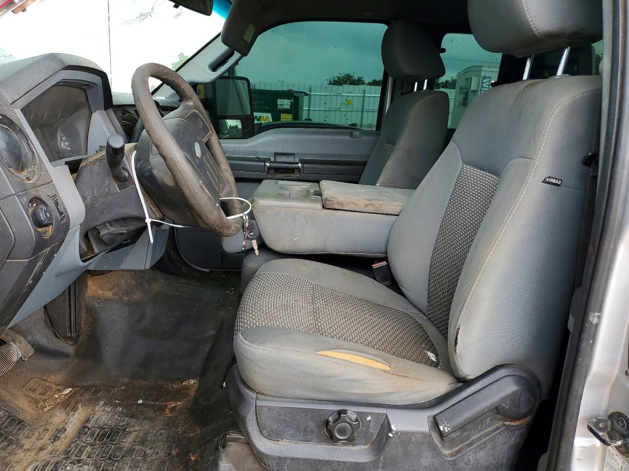 2012 Ford F250 Silver vin: 1FT7X2BT3CEA15208