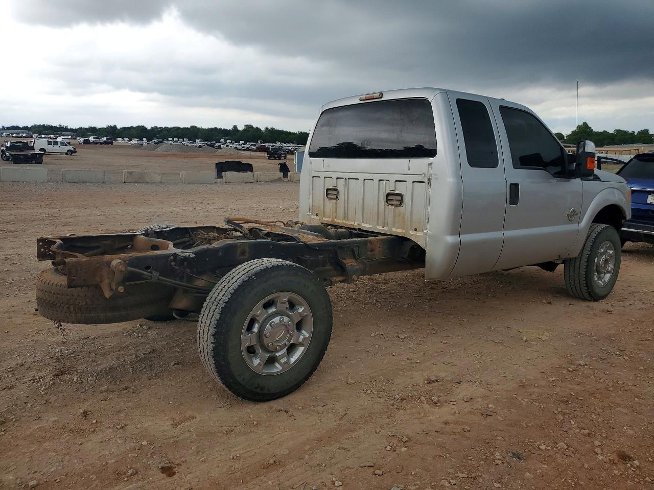 2012 Ford F250 Silver vin: 1FT7X2BT3CEA15208