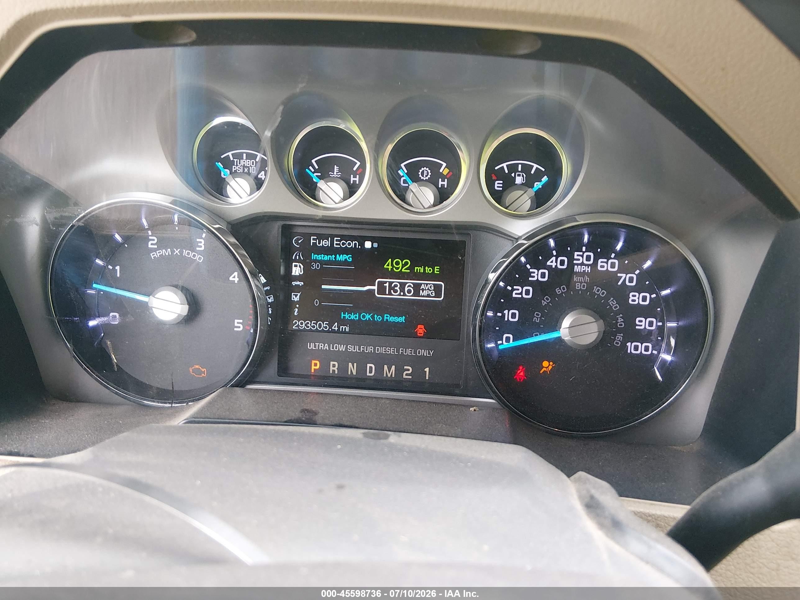 2013 Ford Super Duty F-250 Srw Lariat/xl/xlt White vin: 1FT7X2BT3DEB71038