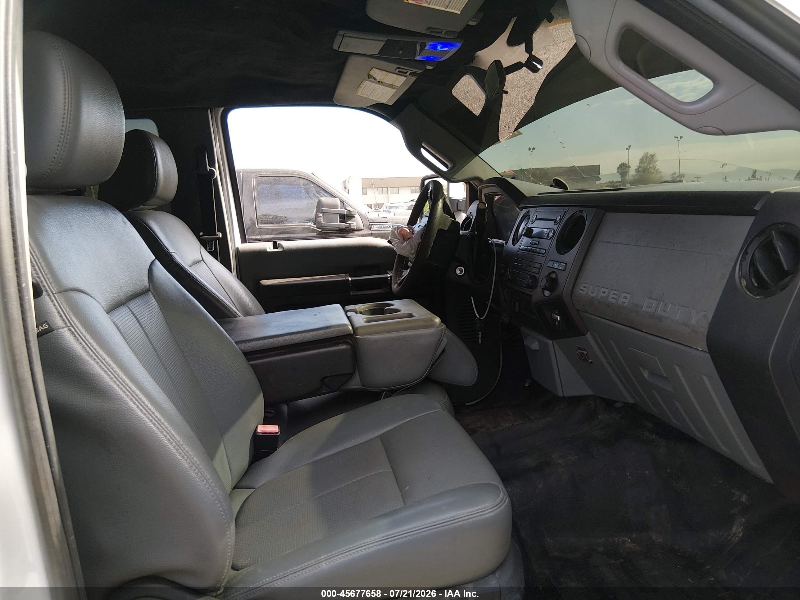 2015 Ford F-250 Xl White vin: 1FT7X2BT3FEC51975