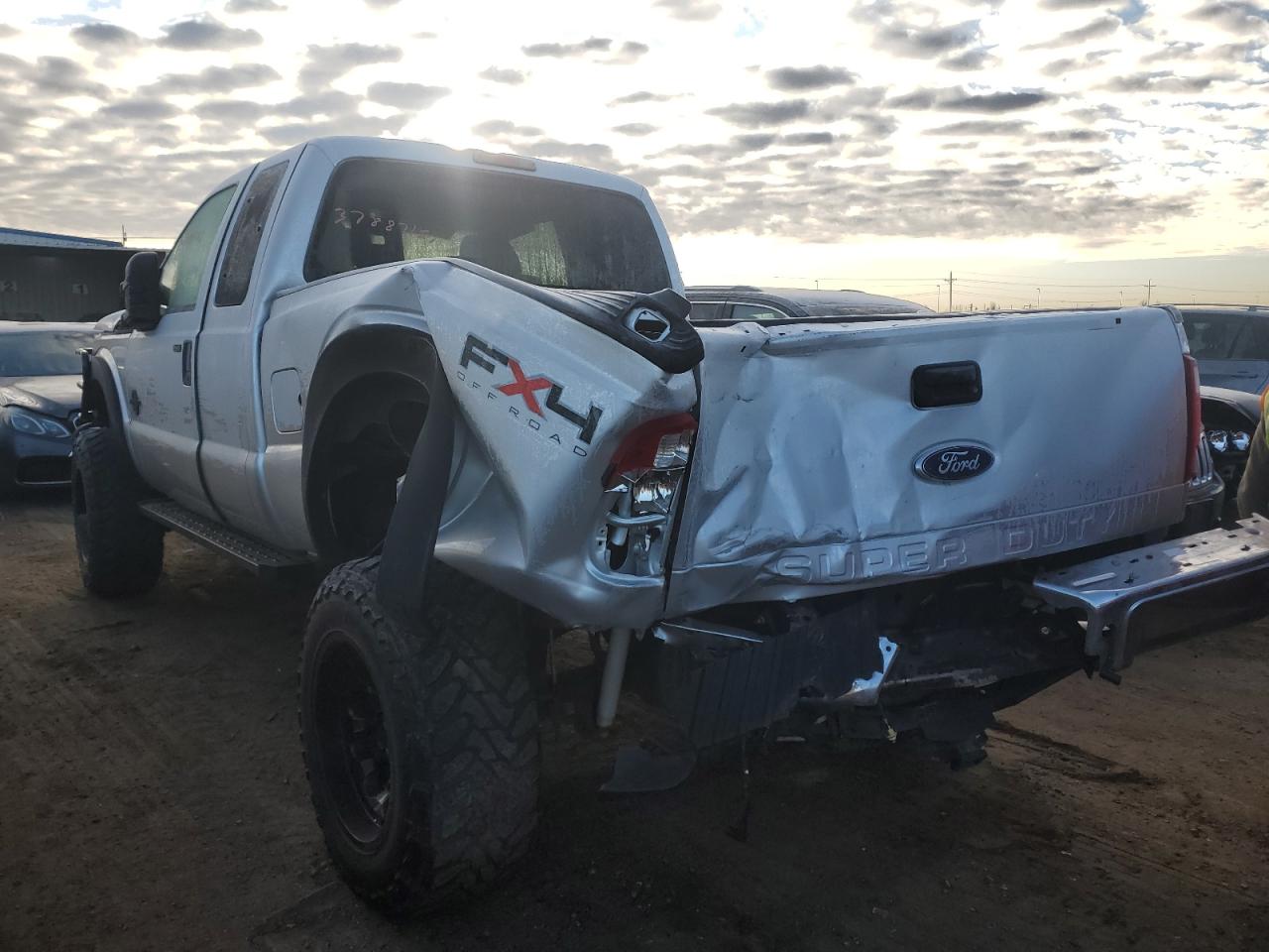 2011 Ford F250 Super Duty Silver vin: 1FT7X2BT6BEB48110