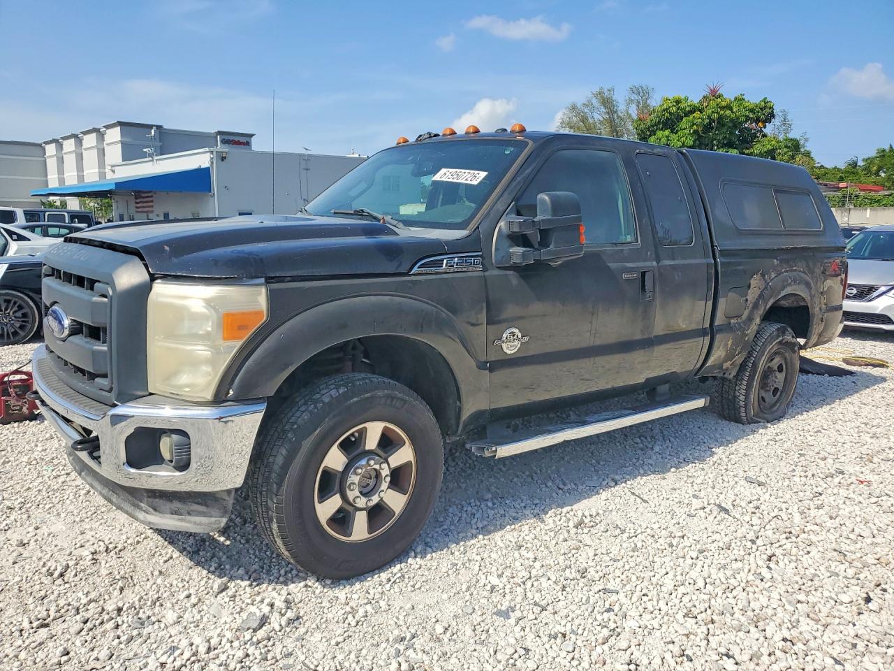 2011 Ford F250 Super Duty Black vin: 1FT7X2BT6BEC05373