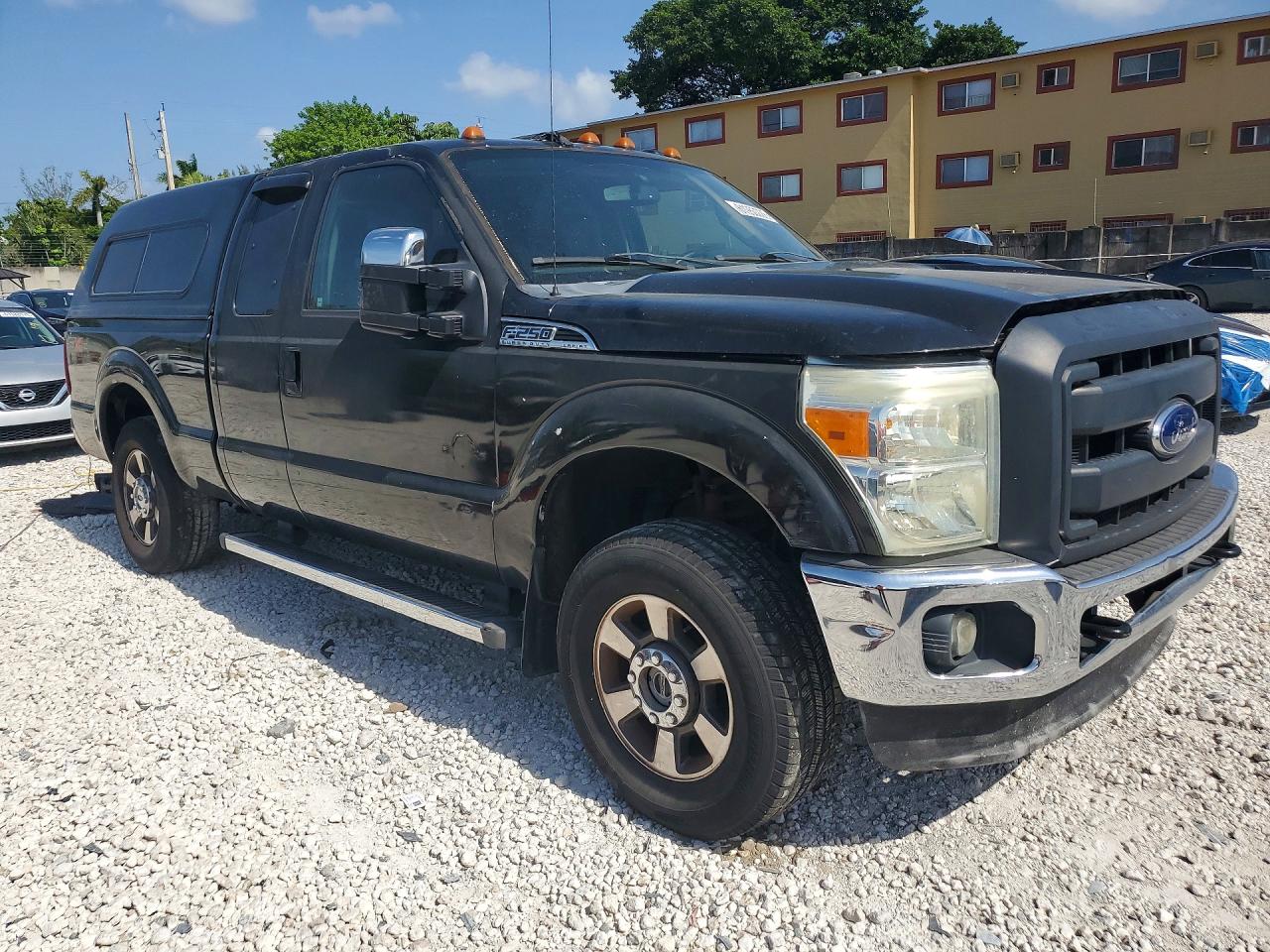 2011 Ford F250 Super Duty Black vin: 1FT7X2BT6BEC05373