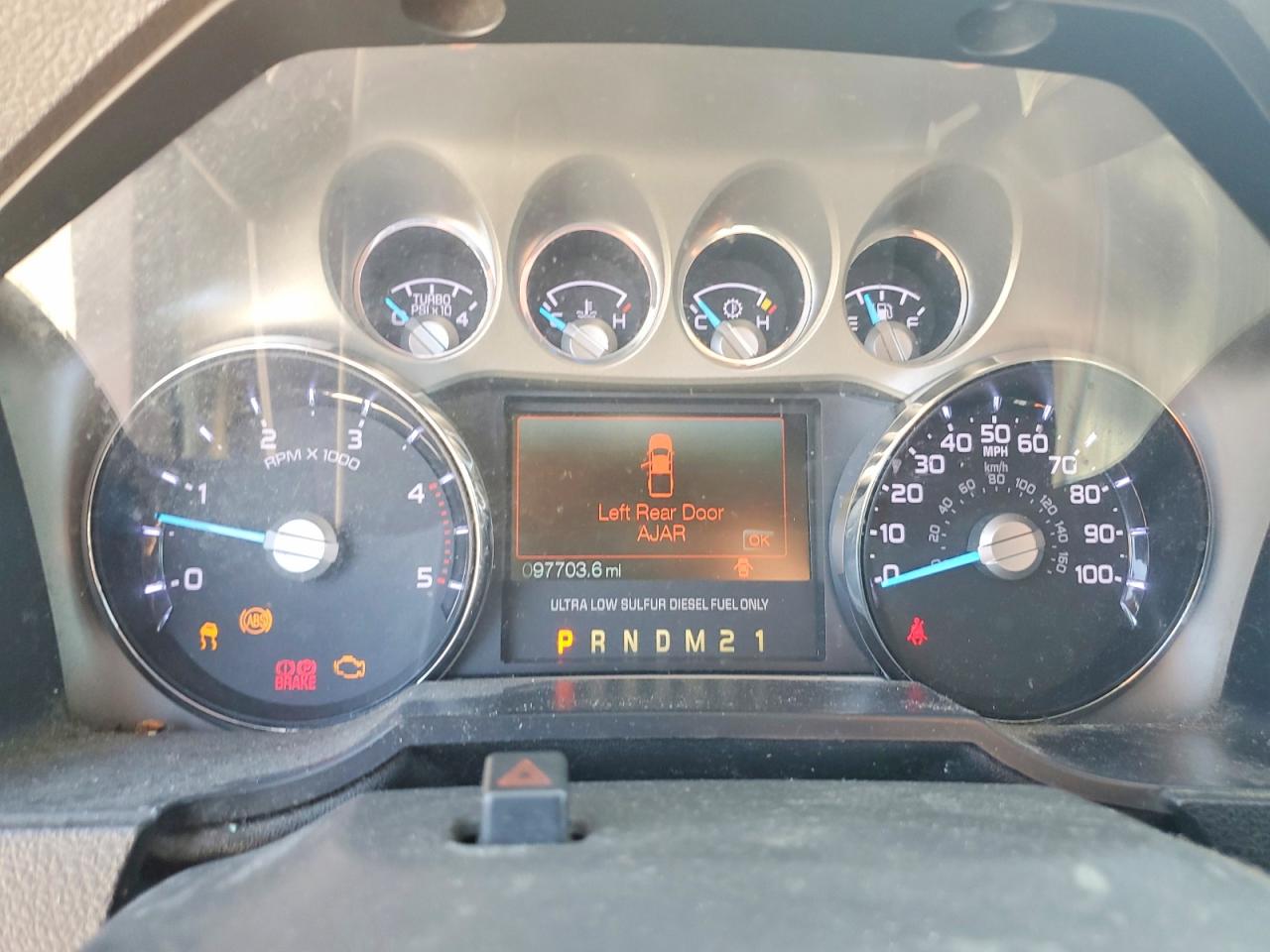 2011 Ford F250 Super Duty Black vin: 1FT7X2BT6BEC05373