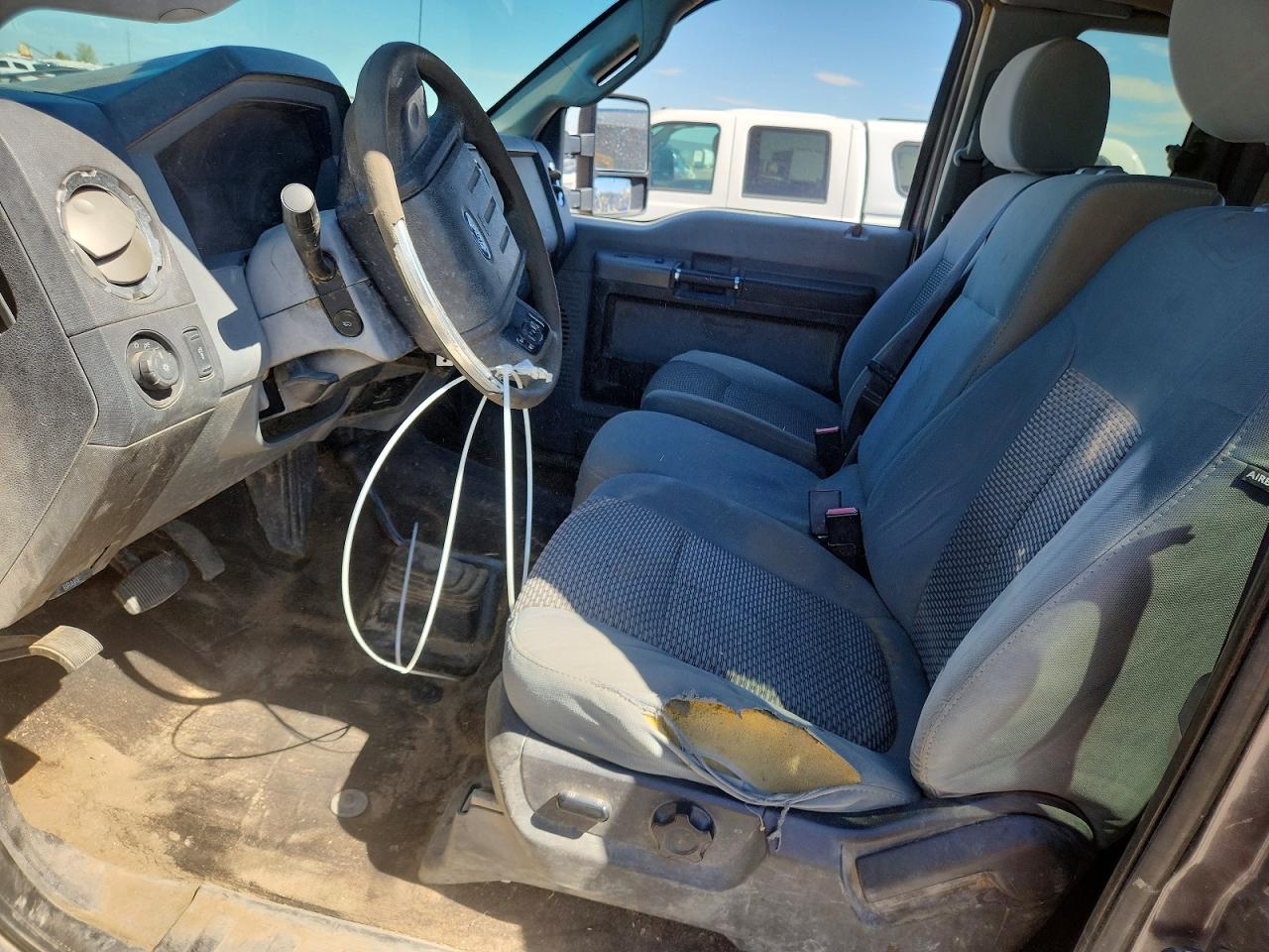 2012 Ford F250 Super Duty Серый vin: 1FT7X2BT6CEA28924