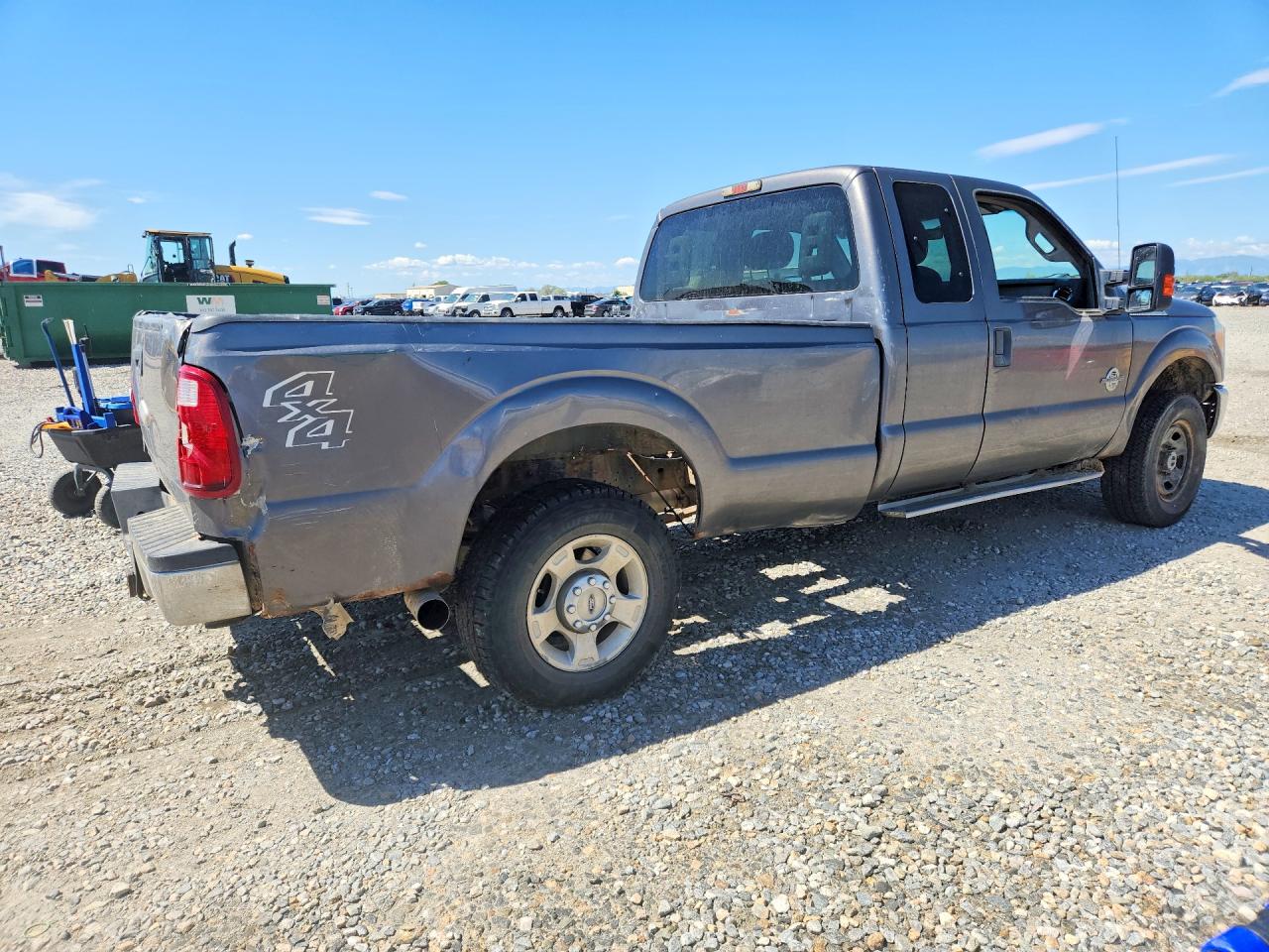 2012 Ford F250 Super Duty Серый vin: 1FT7X2BT6CEA28924