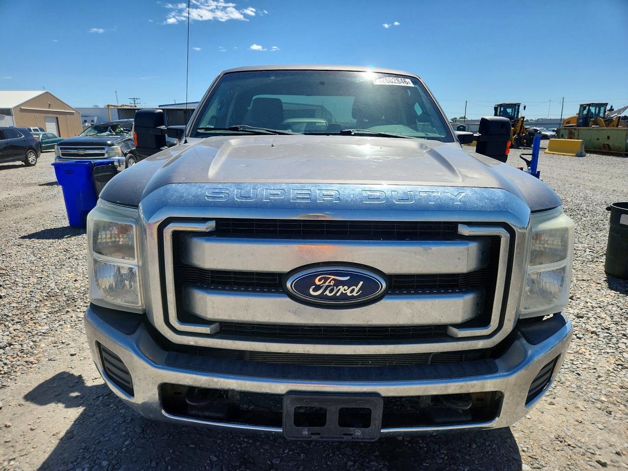 2012 Ford F250 Super Duty Серый vin: 1FT7X2BT6CEA28924