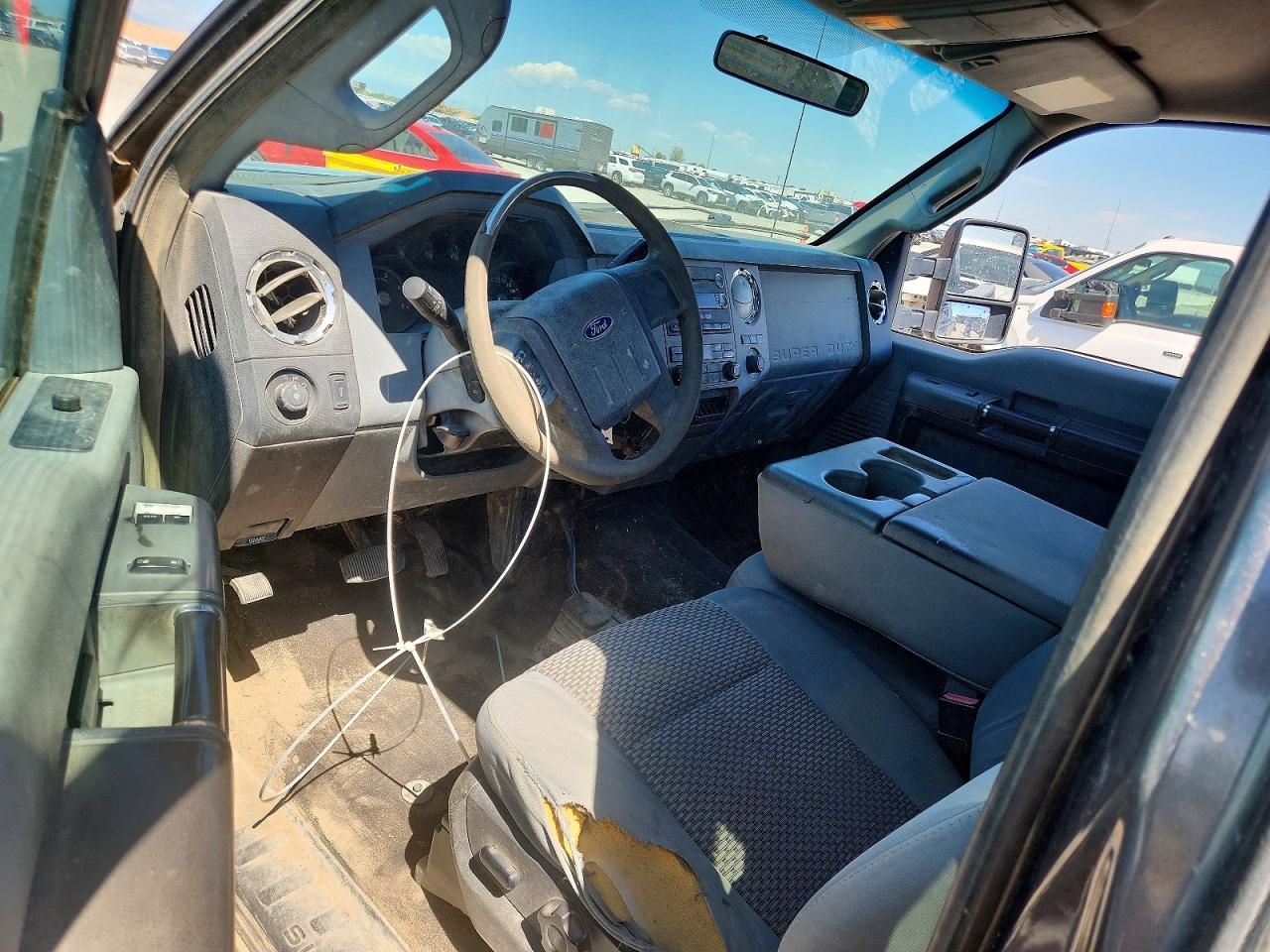 2012 Ford F250 Super Duty Серый vin: 1FT7X2BT6CEA28924