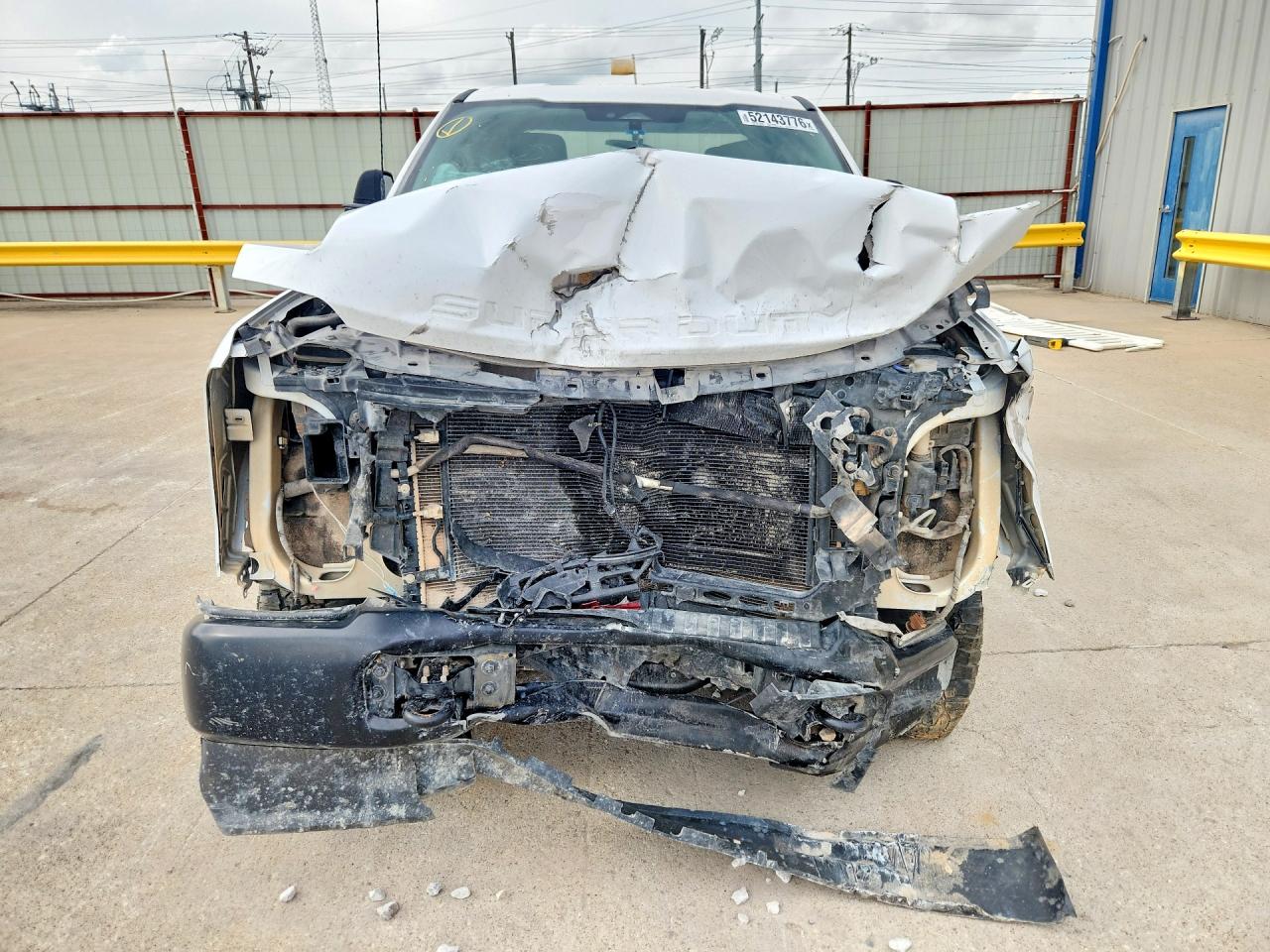 2024 Ford F250 Super Duty White vin: 1FT7X2BT6REC44393