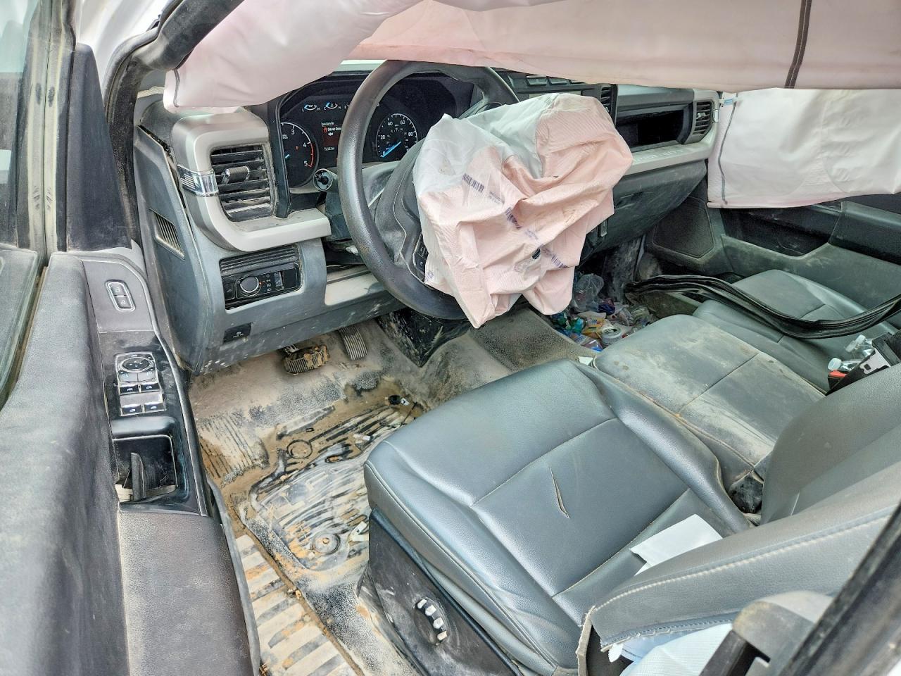 2024 Ford F250 Super Duty White vin: 1FT7X2BT6REC44393
