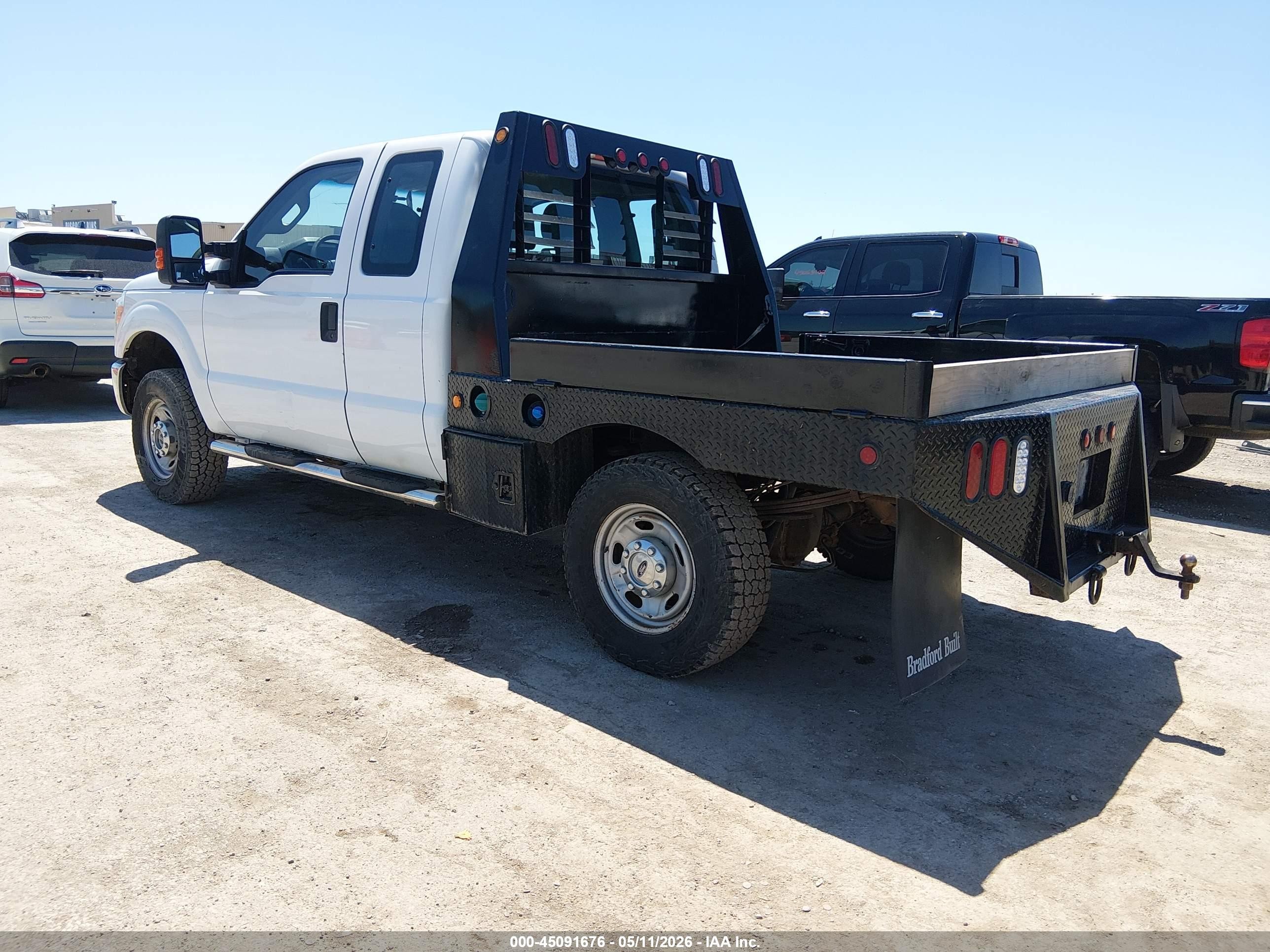 2012 Ford F-250 Xl White vin: 1FT7X2BT9CEB09884