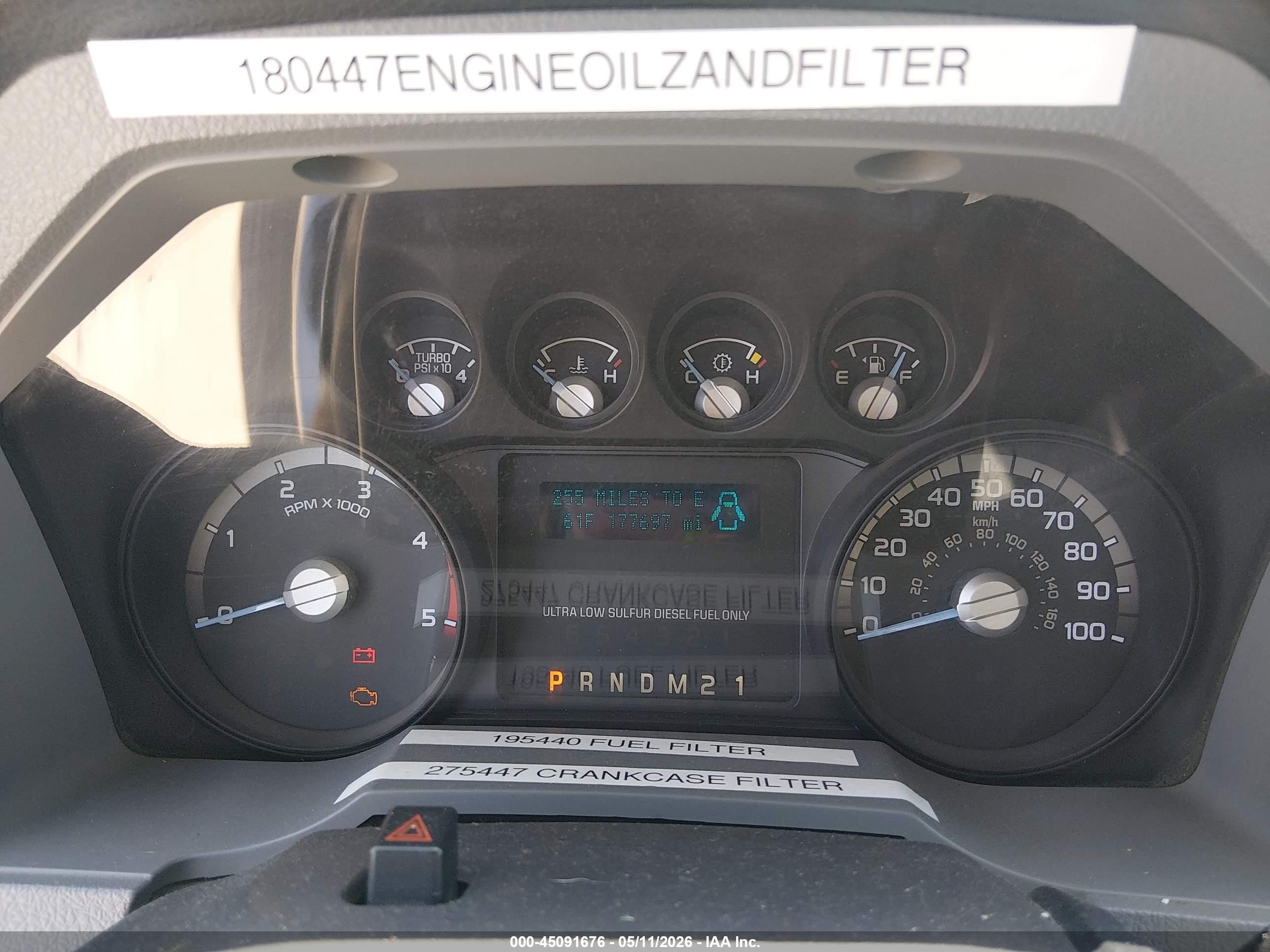 2012 Ford F-250 Xl White vin: 1FT7X2BT9CEB09884