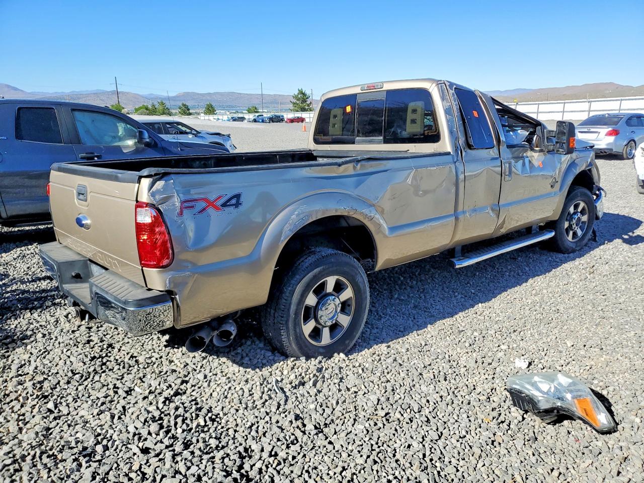 2013 Ford F250 Super Duty Gold vin: 1FT7X2BT9DEB04296