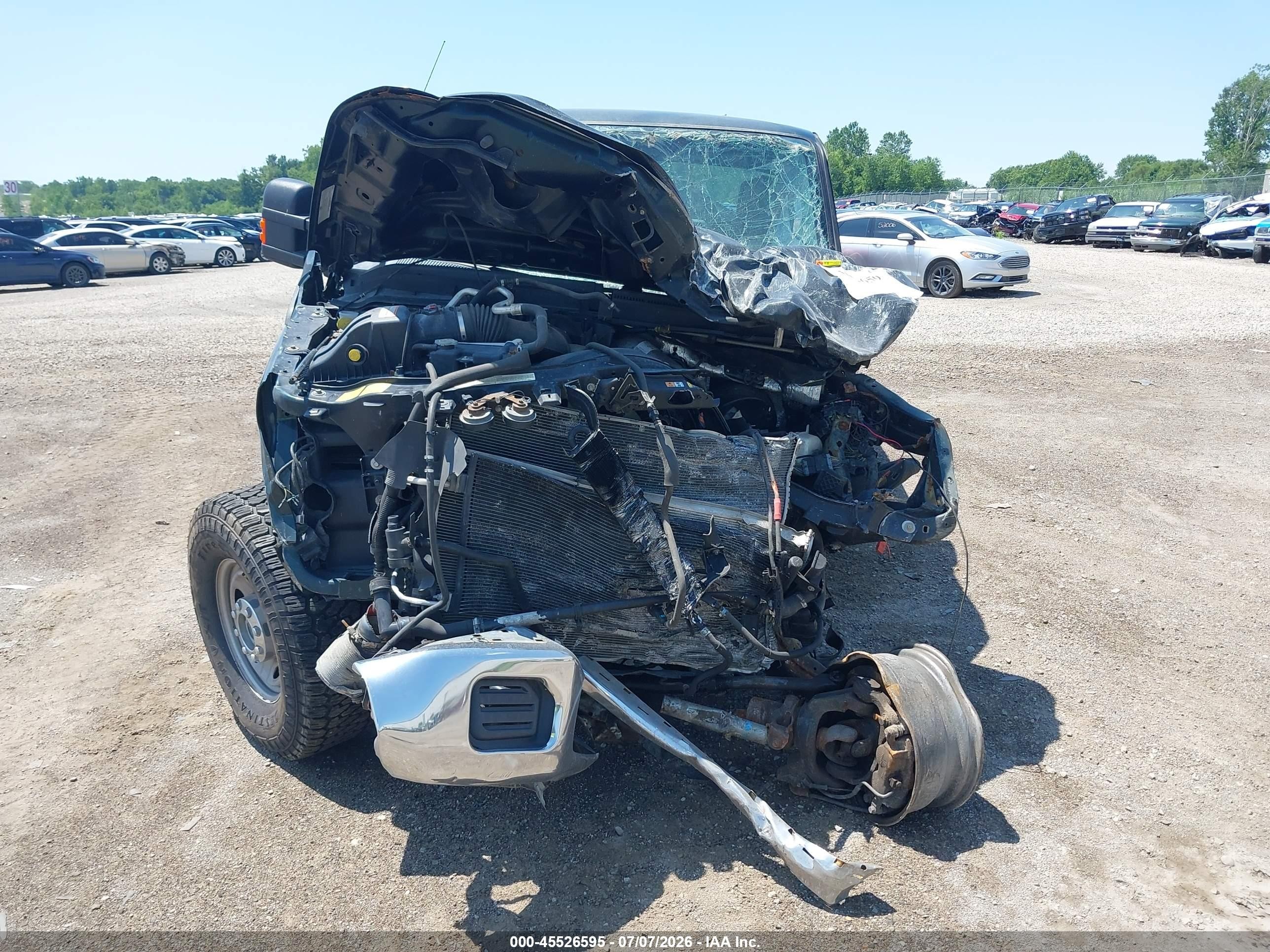 2015 Ford F-250 Xl Green vin: 1FT7X2BTXFEC00831