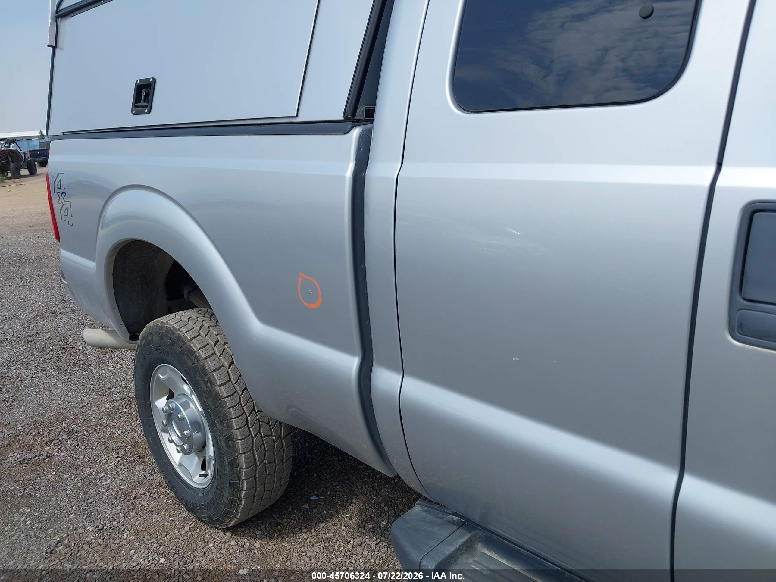 2011 Ford F-350 Xlt Silver vin: 1FT7X3B63BEA70496