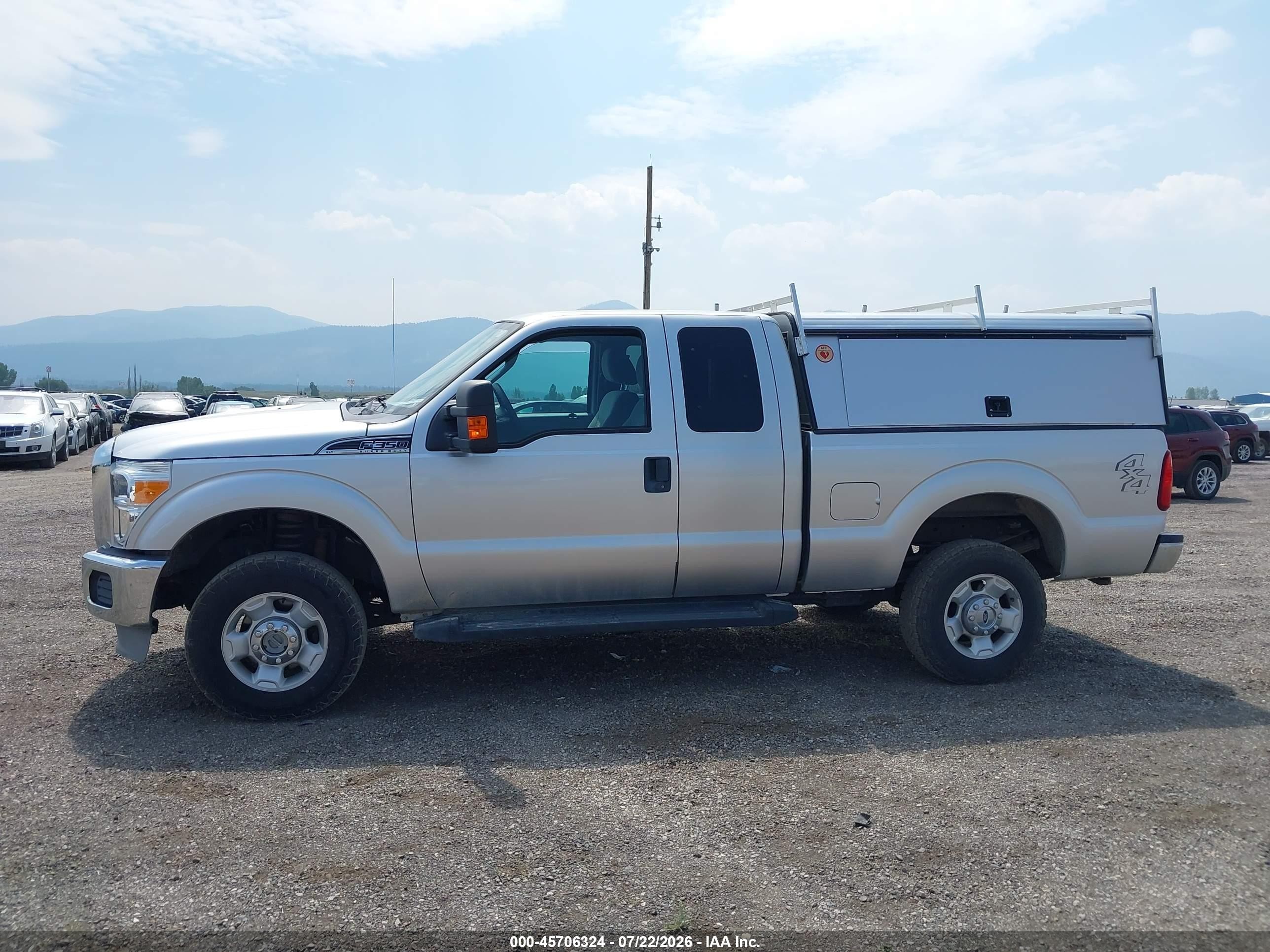 2011 Ford F-350 Xlt Silver vin: 1FT7X3B63BEA70496