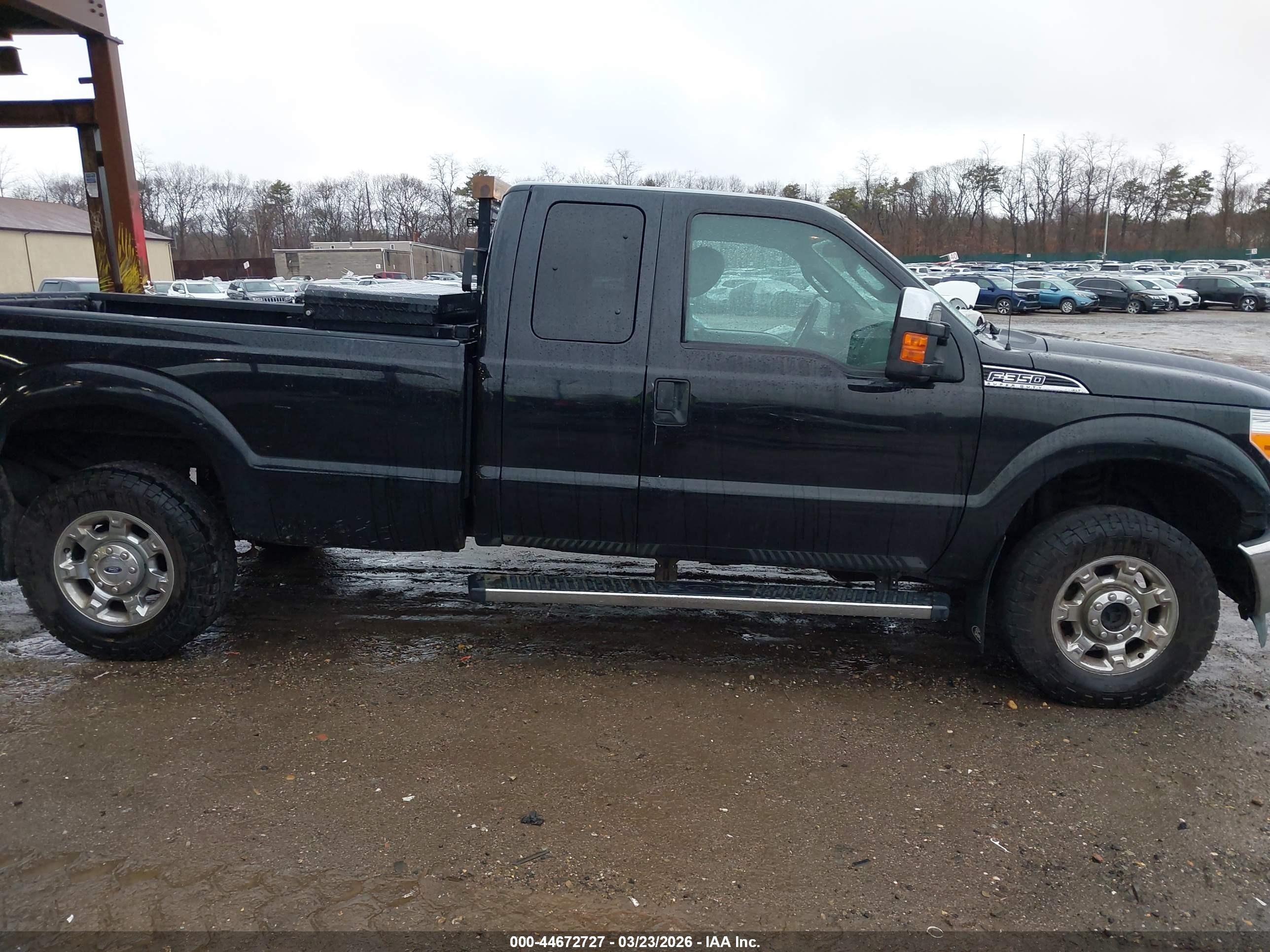 2012 Ford Super Duty F-350 Srw Xlt Black vin: 1FT7X3B64CEC03428