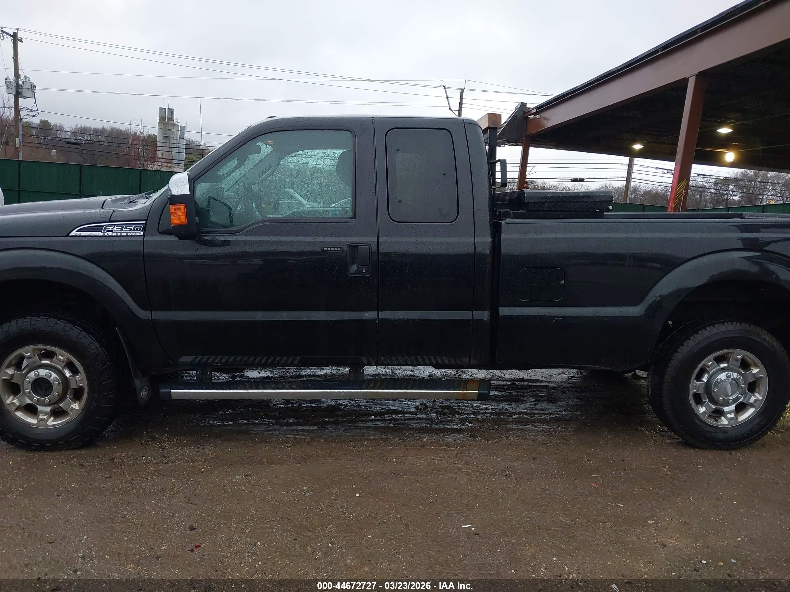 2012 Ford Super Duty F-350 Srw Xlt Black vin: 1FT7X3B64CEC03428