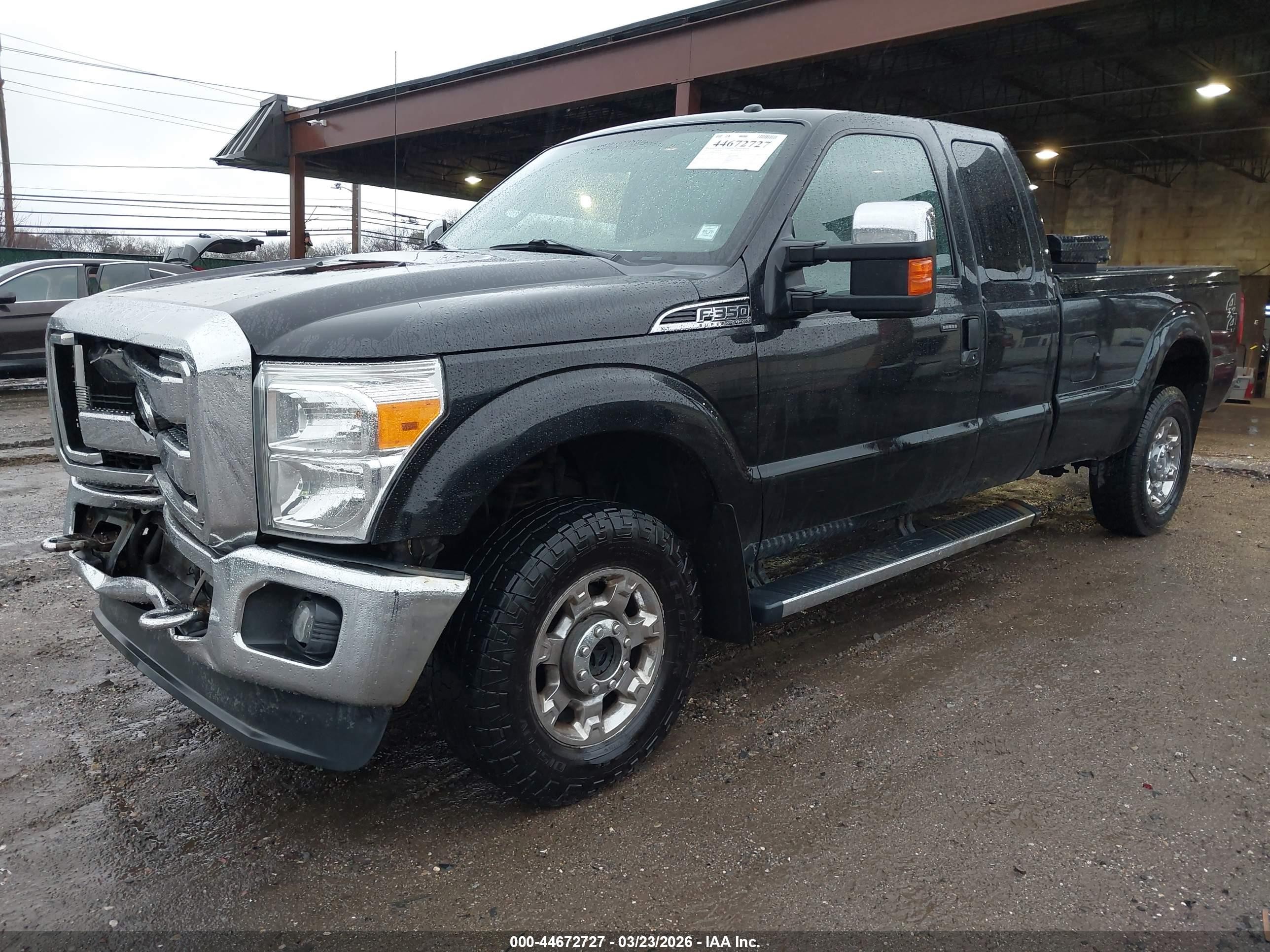 2012 Ford Super Duty F-350 Srw Xlt Black vin: 1FT7X3B64CEC03428