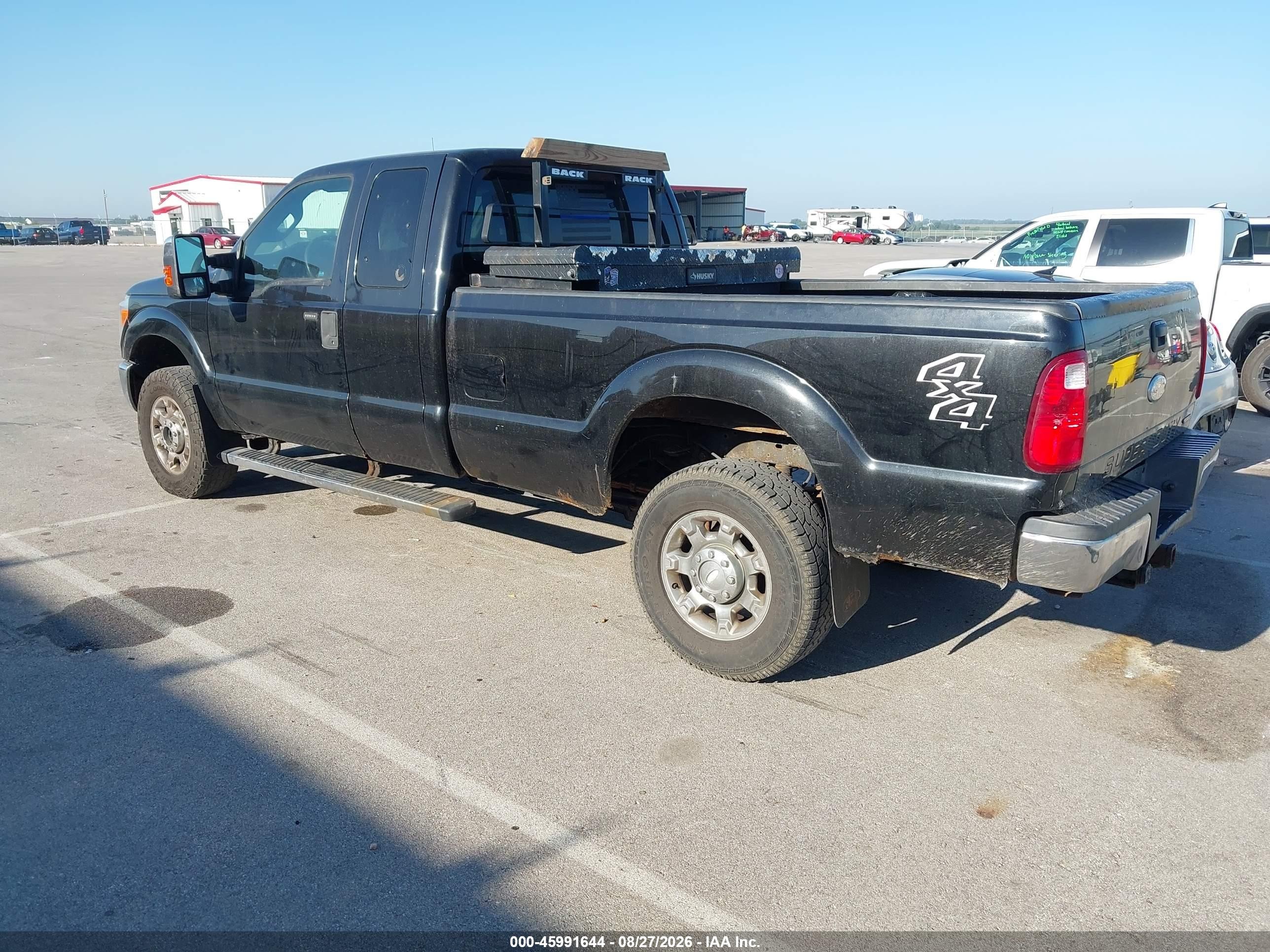 2012 Ford Super Duty F-350 Srw Xlt Black vin: 1FT7X3B64CEC03428