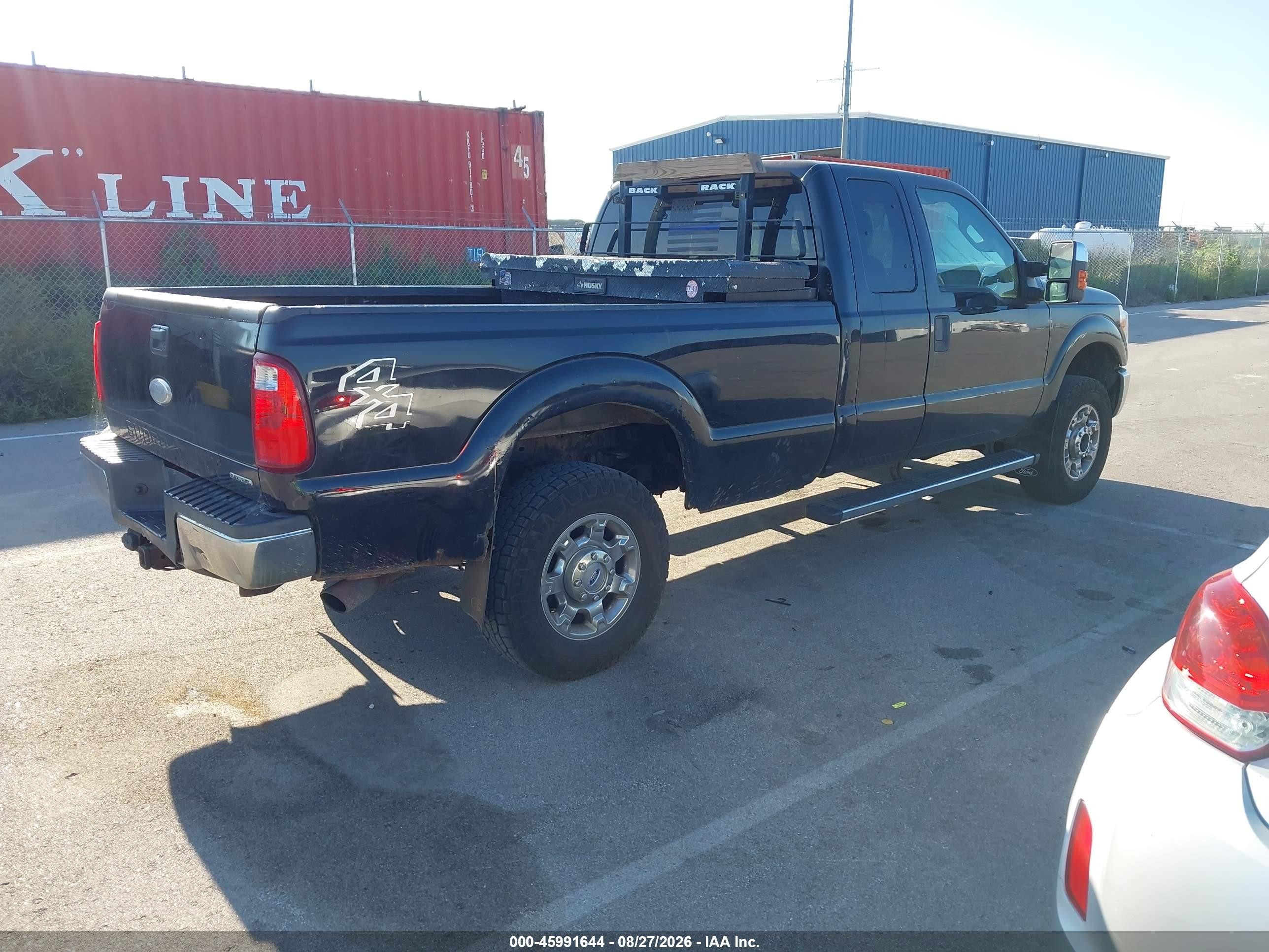 2012 Ford Super Duty F-350 Srw Xlt Black vin: 1FT7X3B64CEC03428