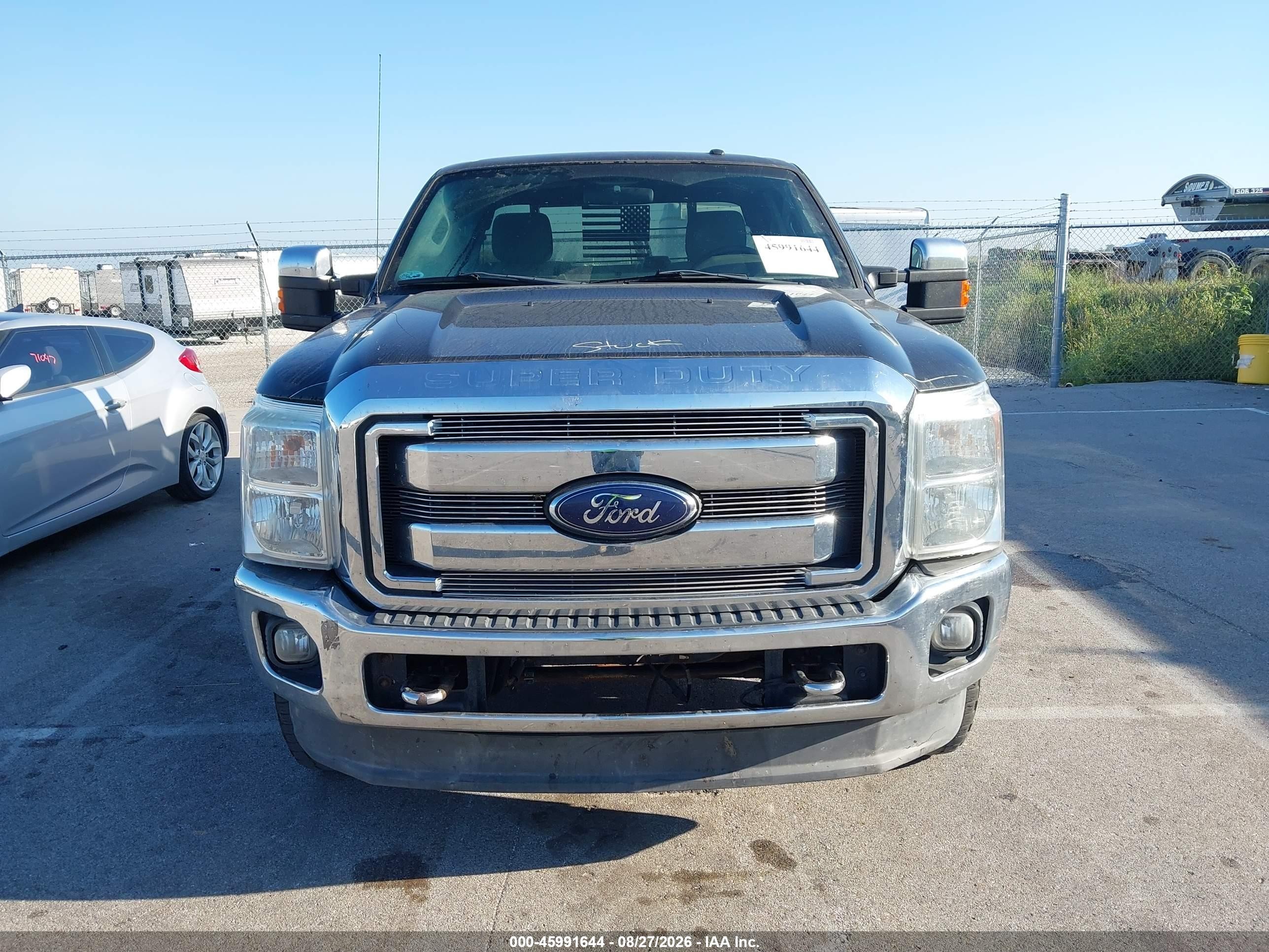 2012 Ford Super Duty F-350 Srw Xlt Black vin: 1FT7X3B64CEC03428