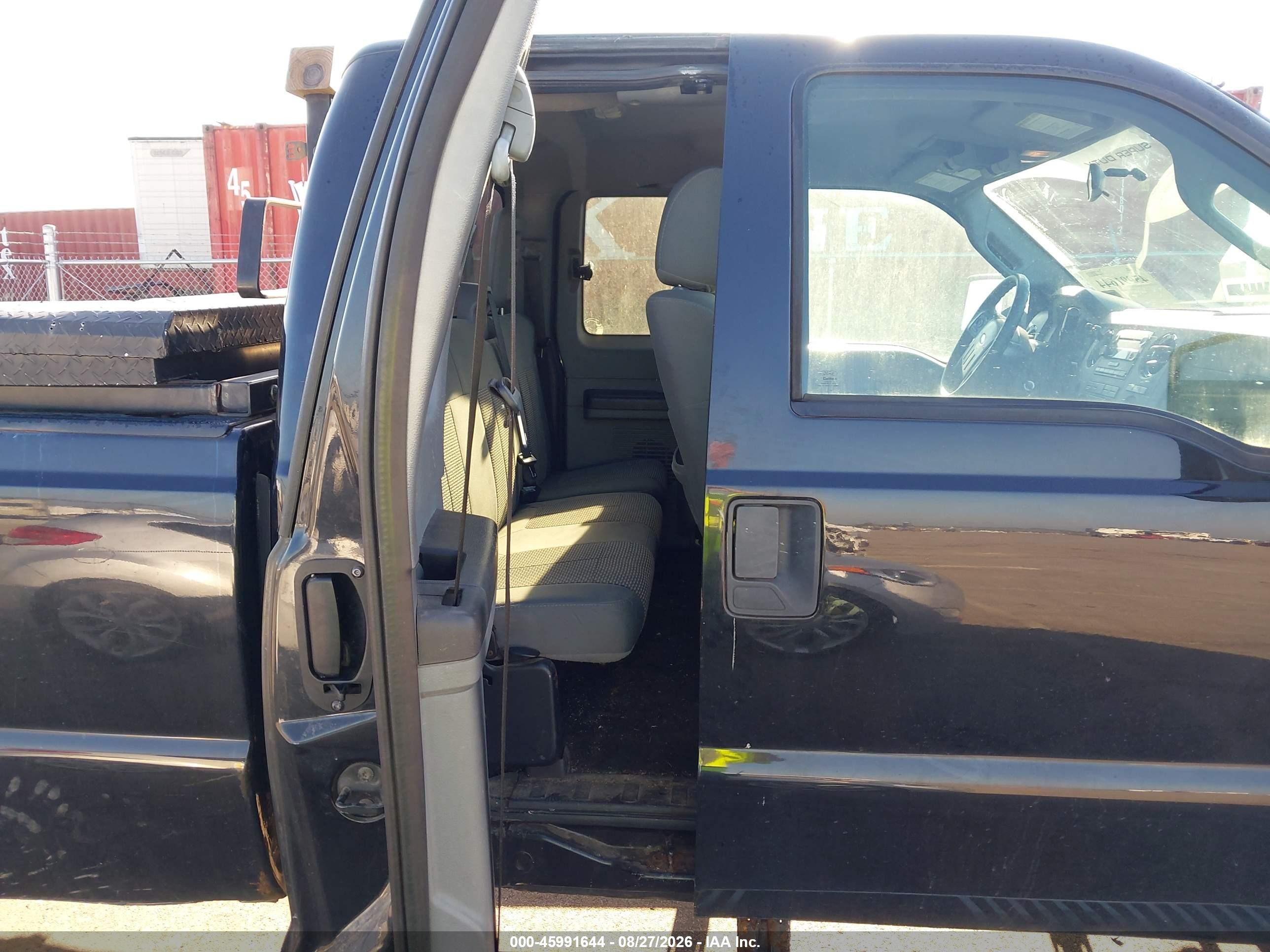 2012 Ford Super Duty F-350 Srw Xlt Black vin: 1FT7X3B64CEC03428