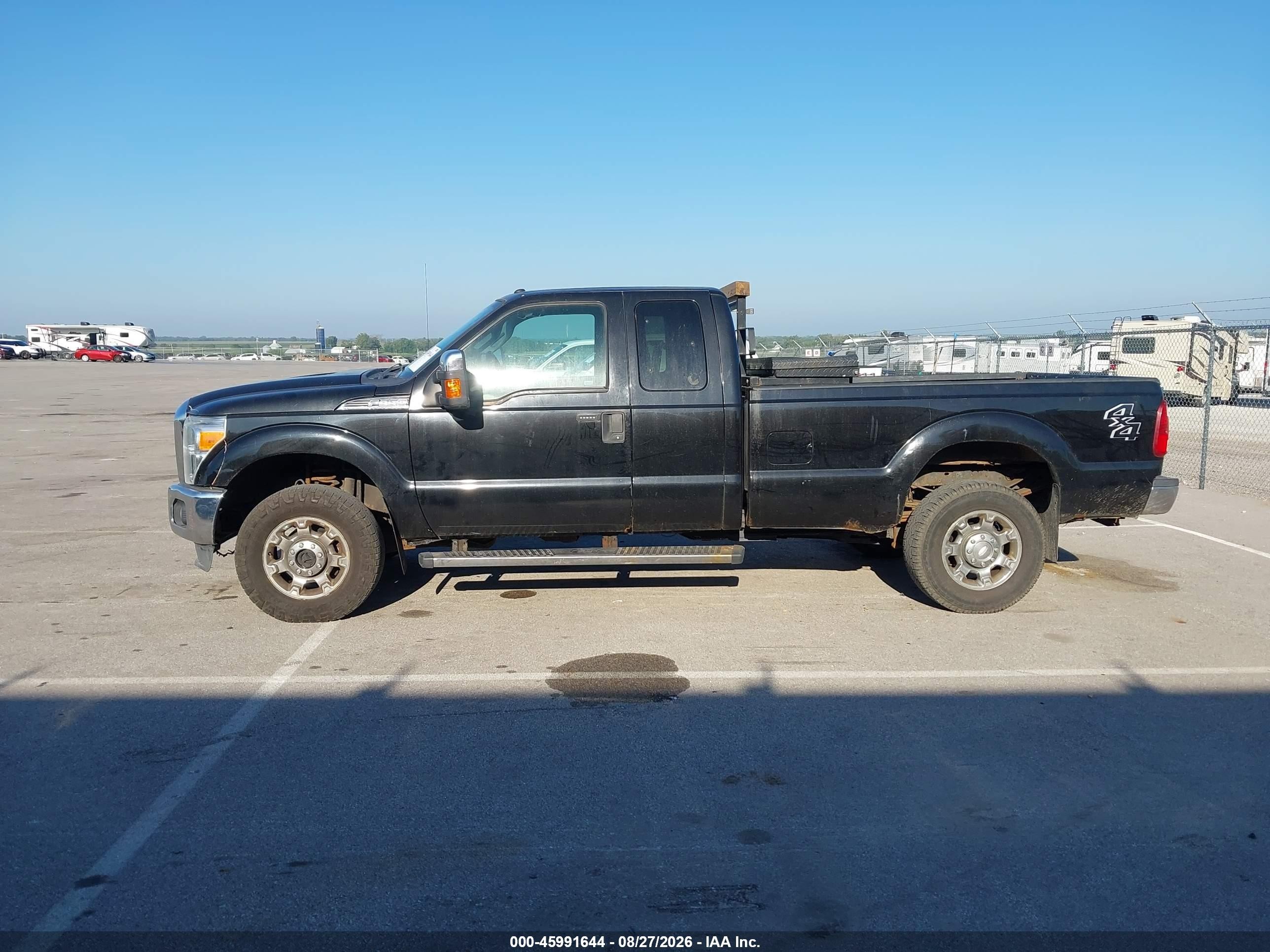 2012 Ford Super Duty F-350 Srw Xlt Black vin: 1FT7X3B64CEC03428