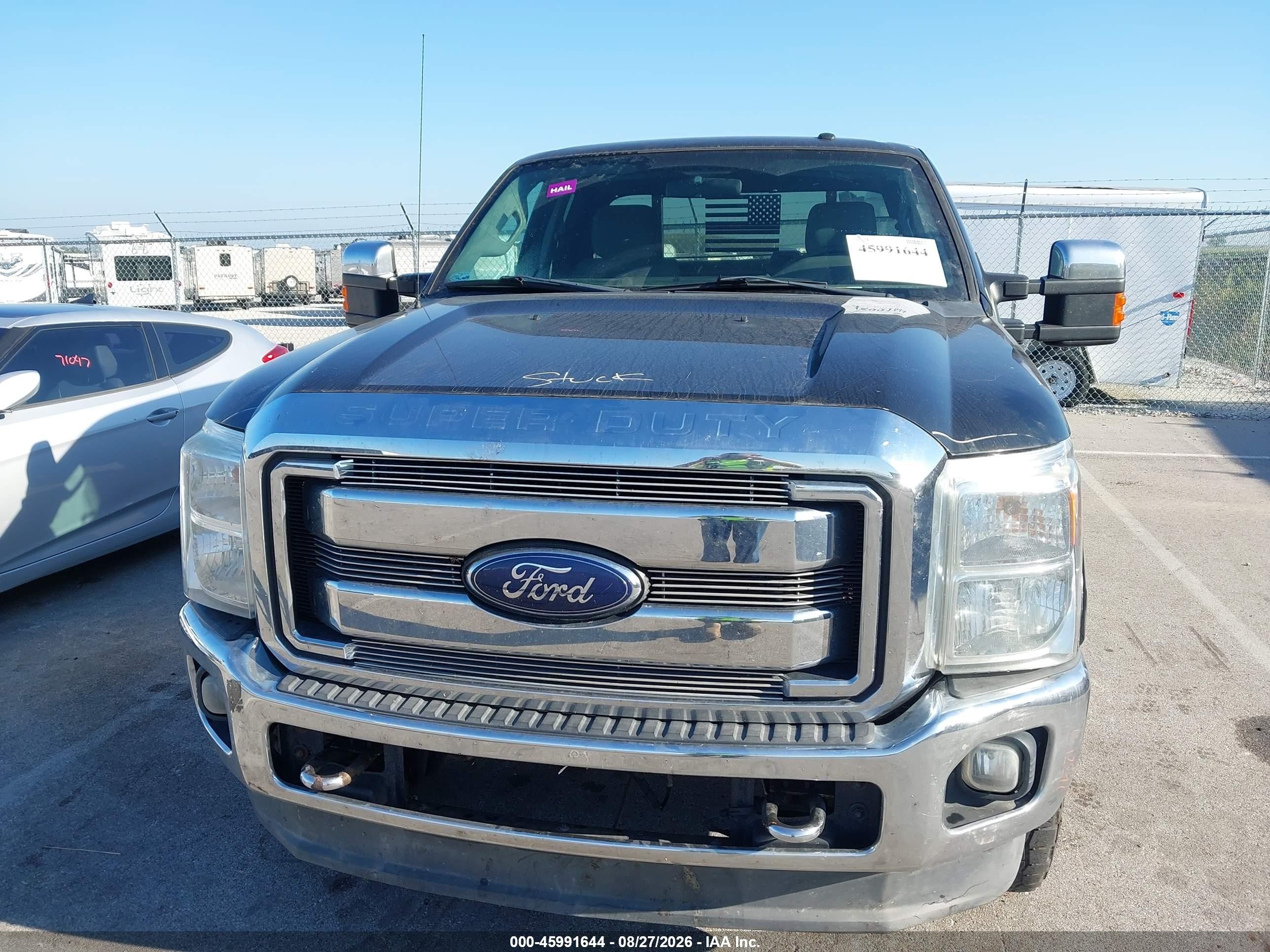 2012 Ford Super Duty F-350 Srw Xlt Black vin: 1FT7X3B64CEC03428