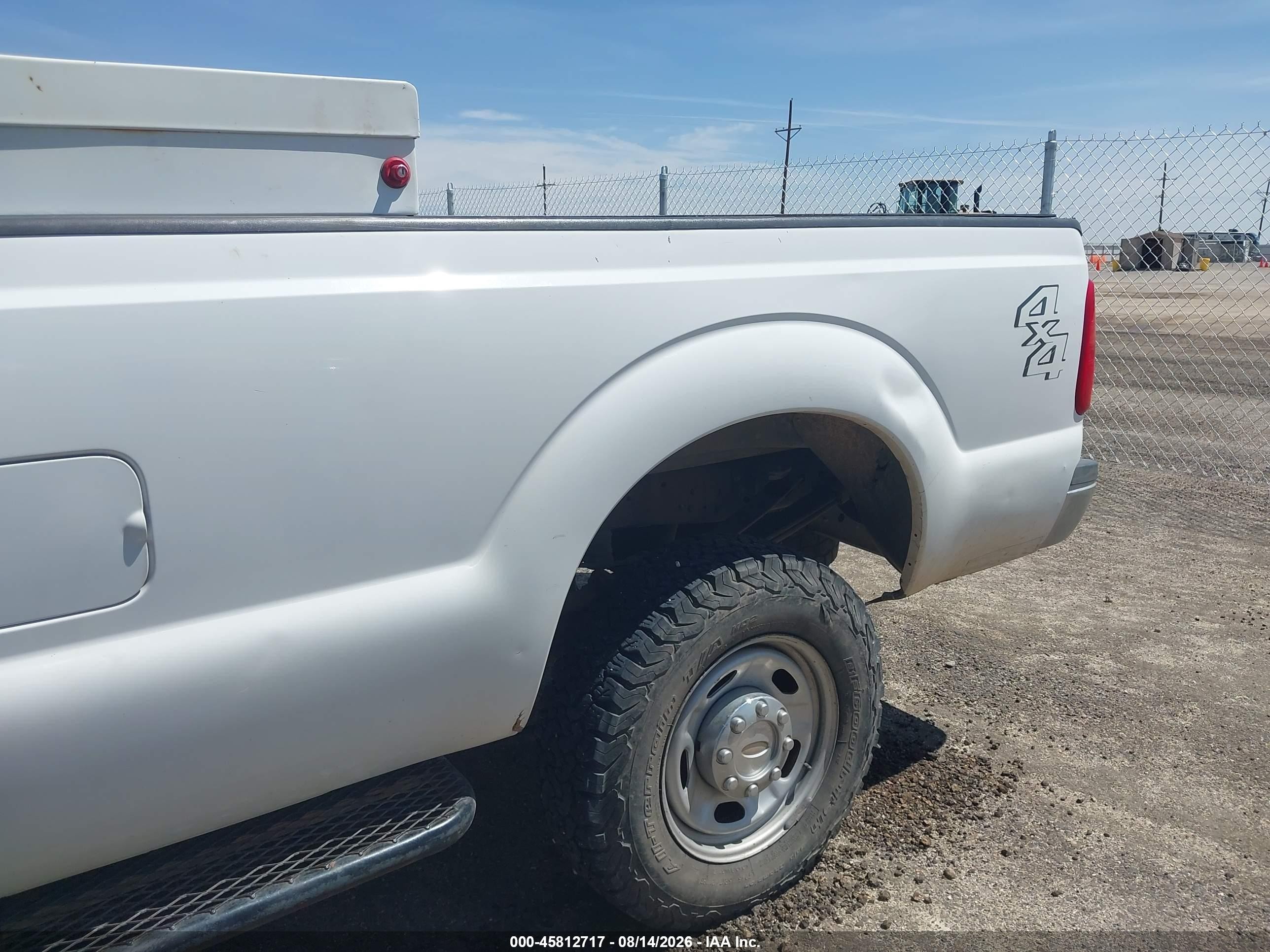 2012 Ford F-350 Xl White vin: 1FT7X3B68CEC30373