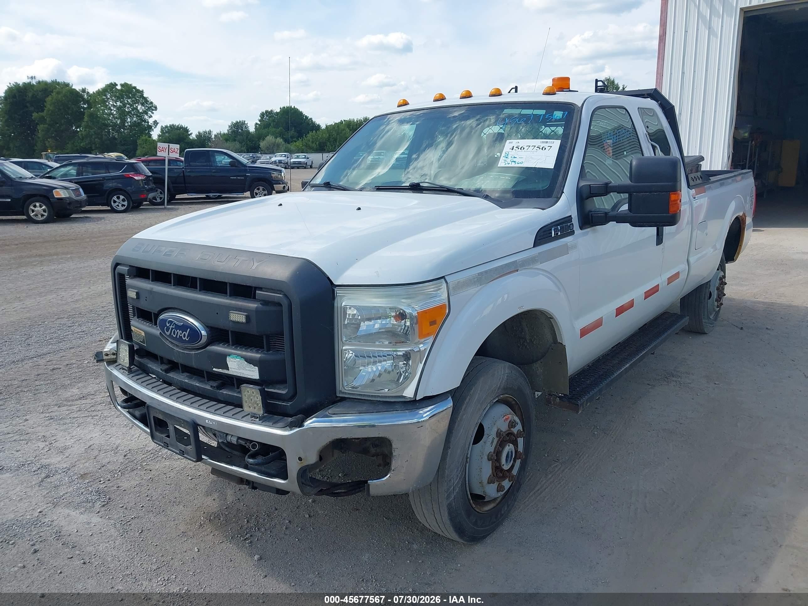 2015 Ford F-350 Xl Белый vin: 1FT7X3B69FEA71481