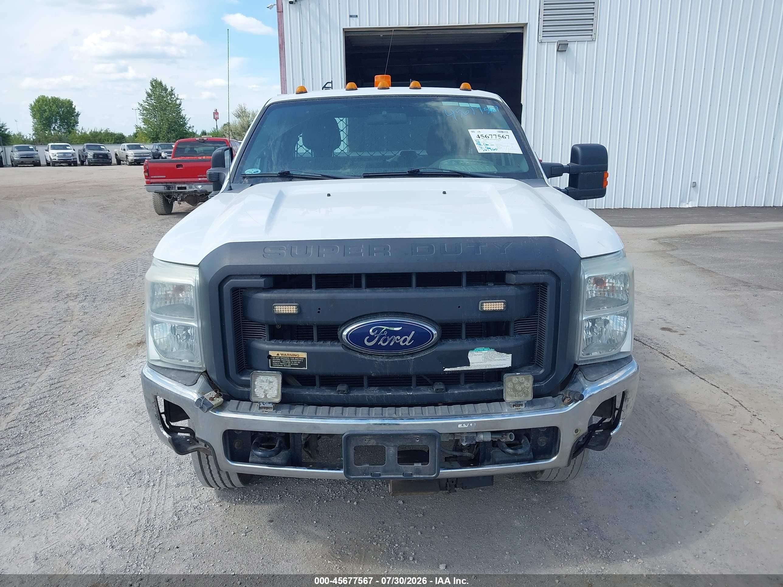 2015 Ford F-350 Xl Белый vin: 1FT7X3B69FEA71481