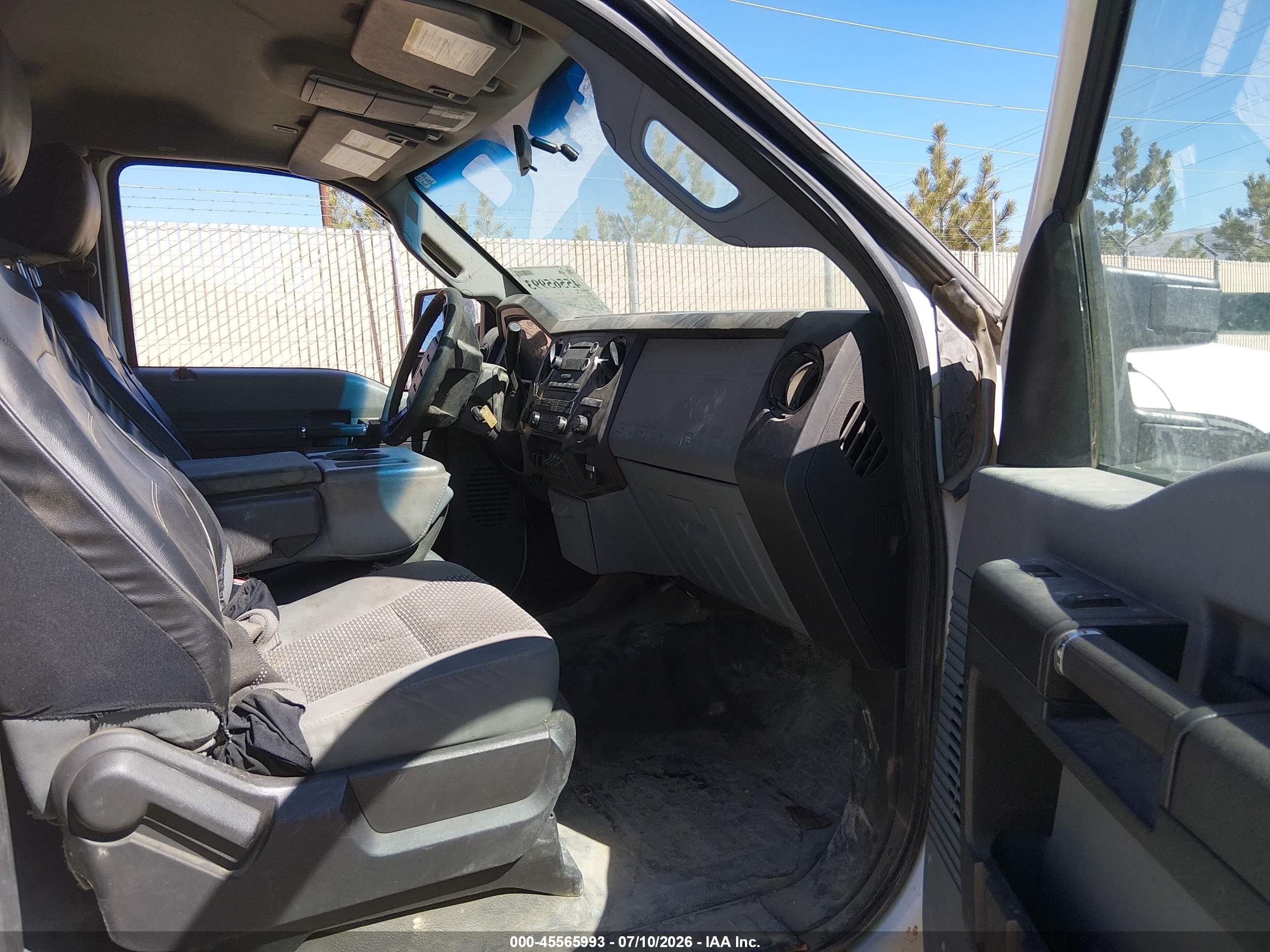 2015 Ford F-350 Xl White vin: 1FT7X3BT0FEB12182